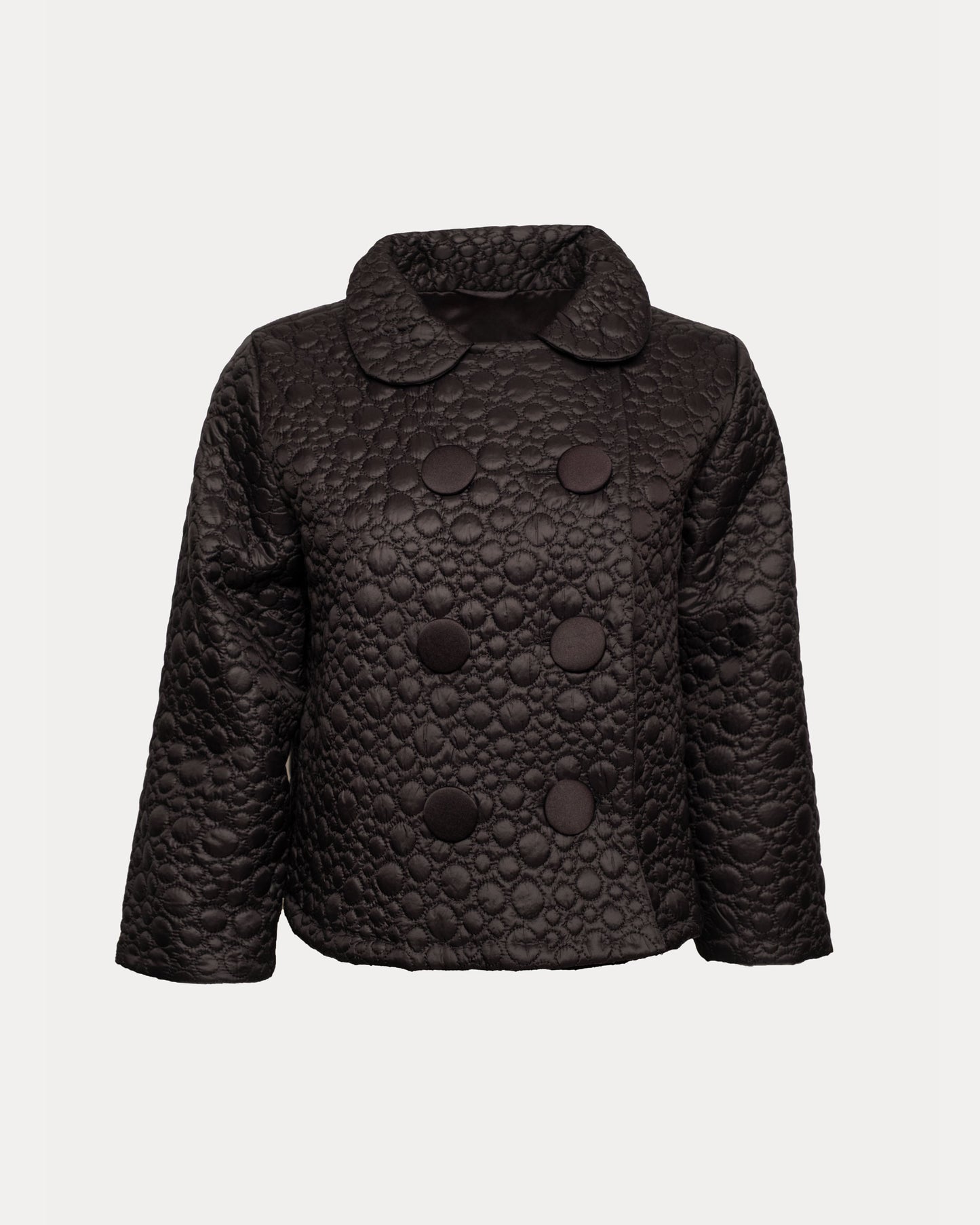 Ginger Jacket Bubbly Quilt - Black