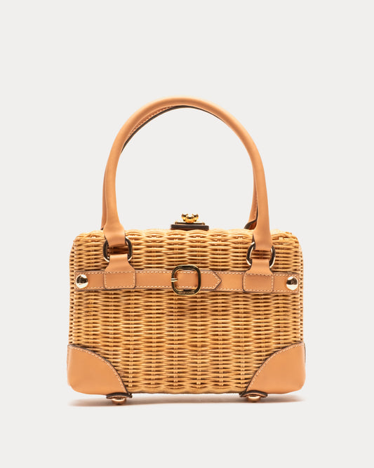 Lady Basket w/ Buckle - Toast
