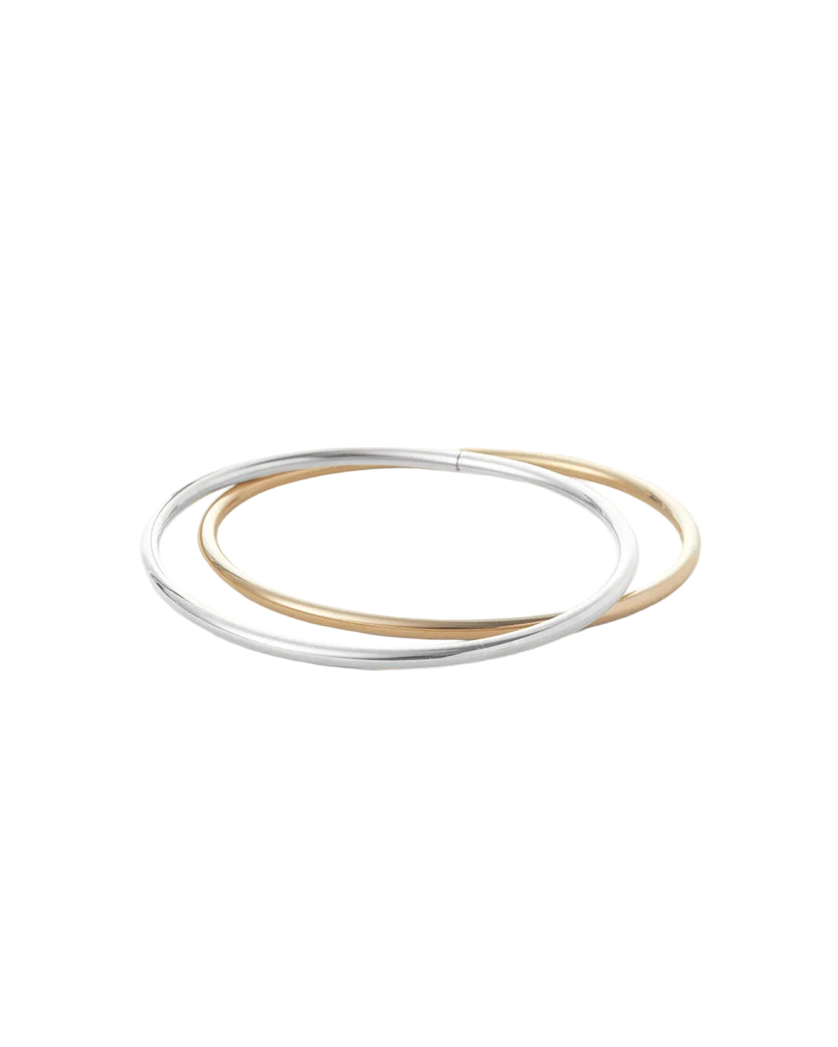 Dane Bangle Set - Two-Tone
