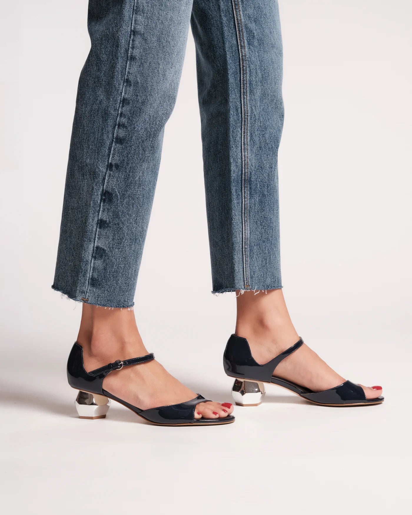 Bella Heel - Navy