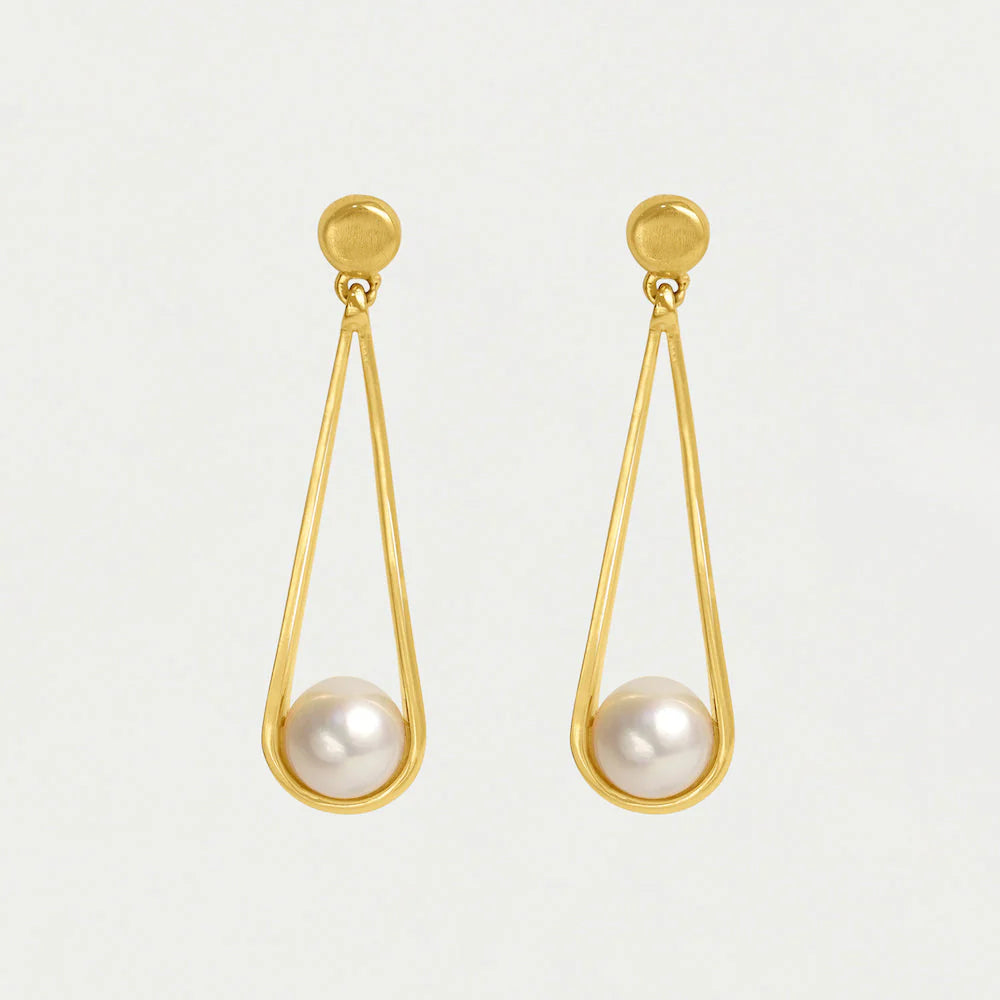 Mini Ipanema Earrings - Pearl