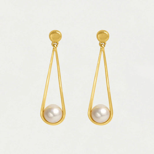 Mini Ipanema Earrings - Pearl