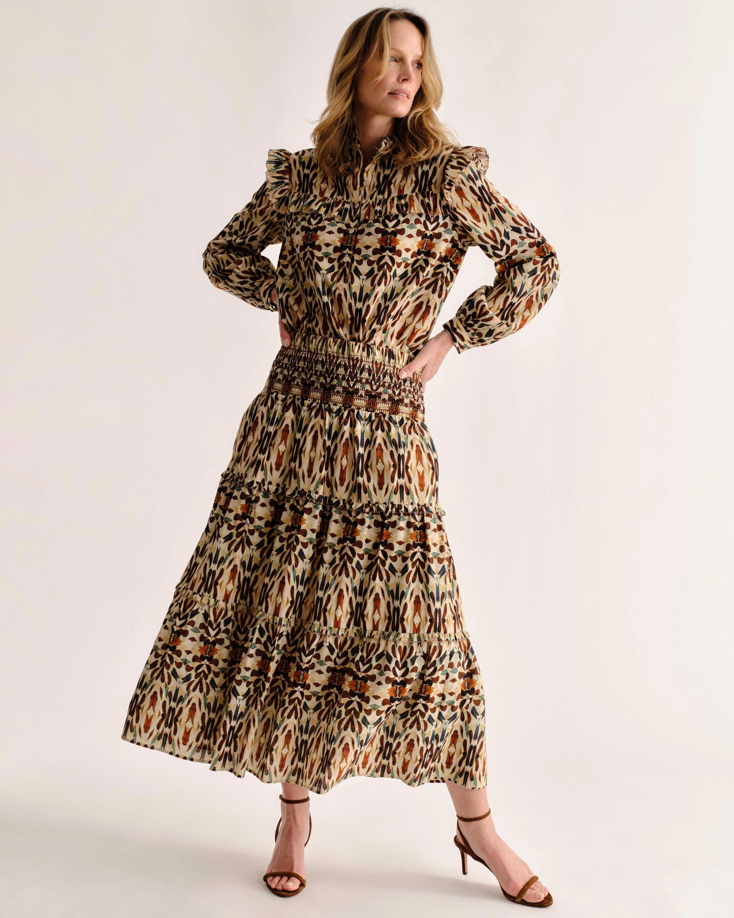 Piper Top - Kaleidoscope Print