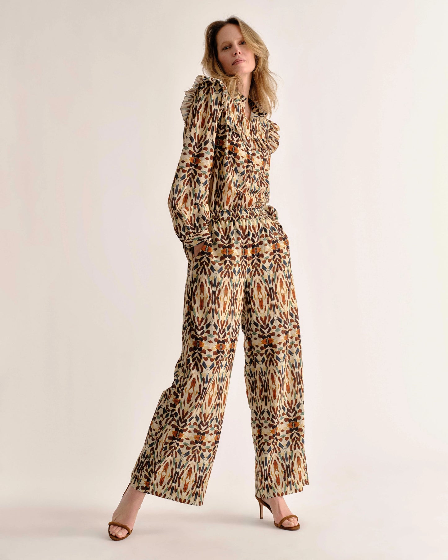 Piper Top - Kaleidoscope Print