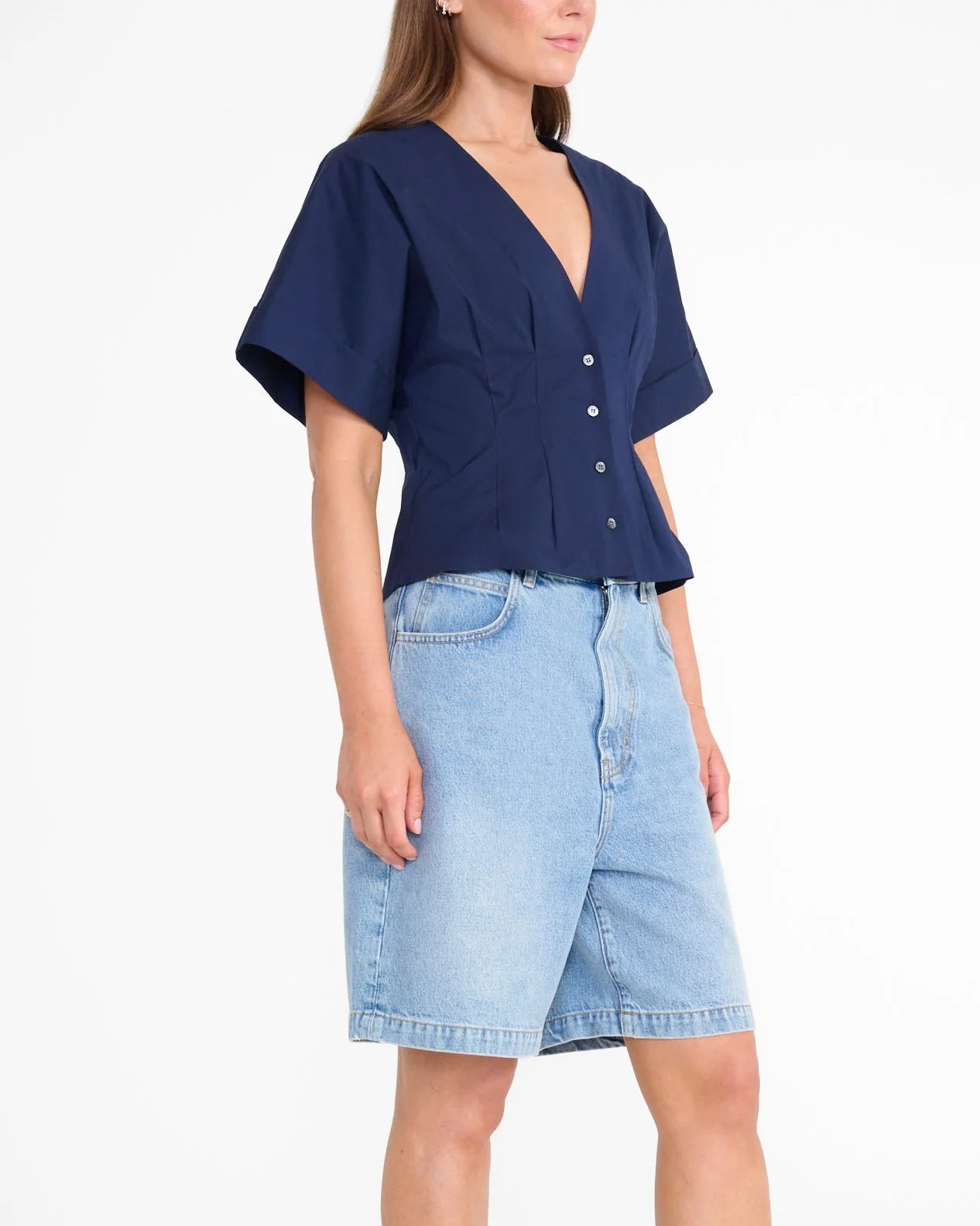 Elle Top - Navy