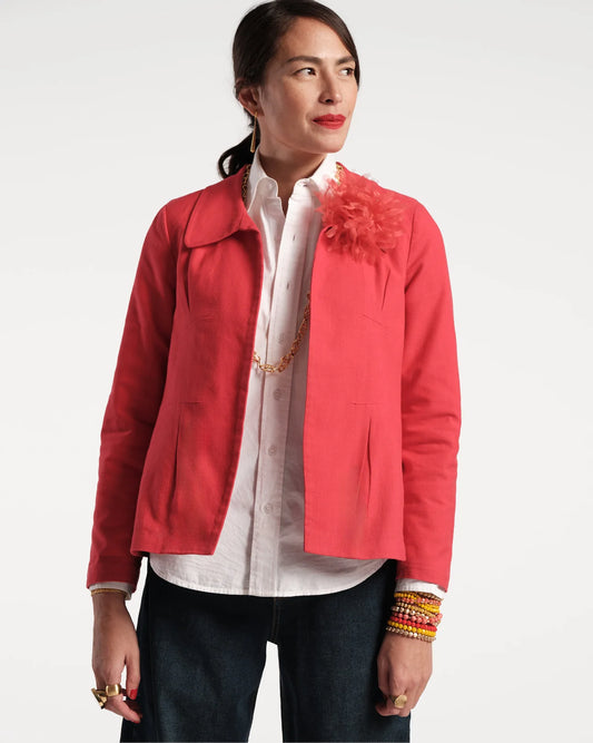 Elle Blazer - Red