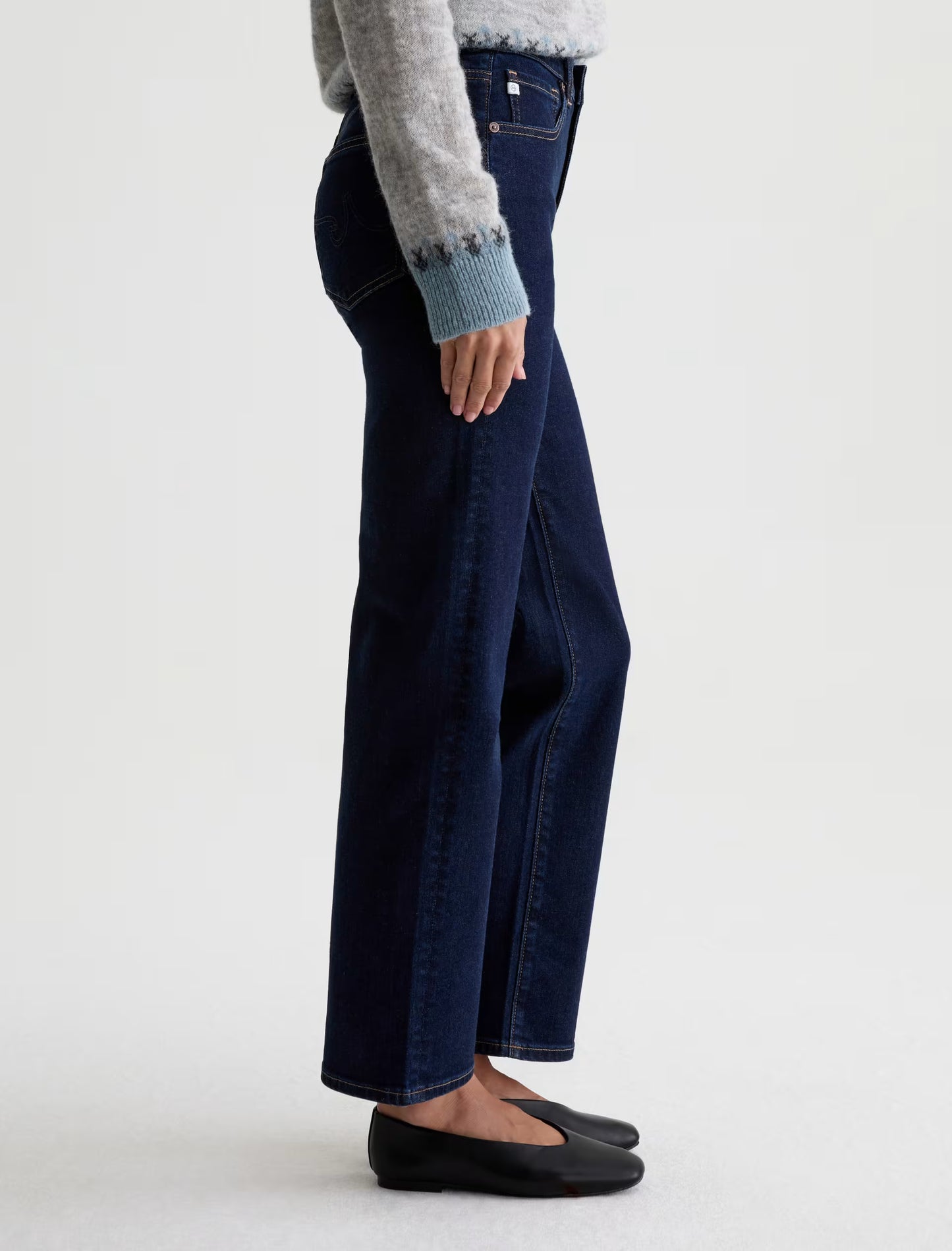 Brinley Mid-Rise Straight - Modern Indigo