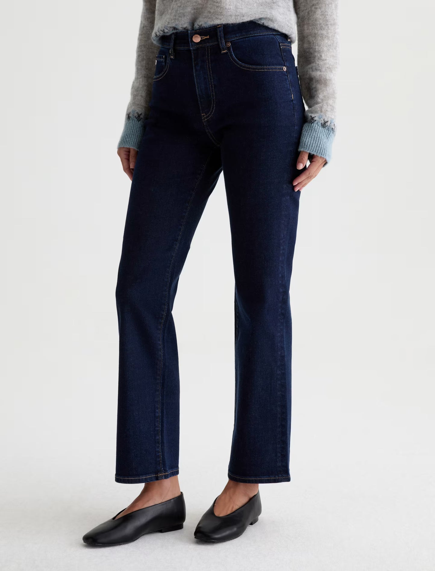 Brinley Mid-Rise Straight - Modern Indigo