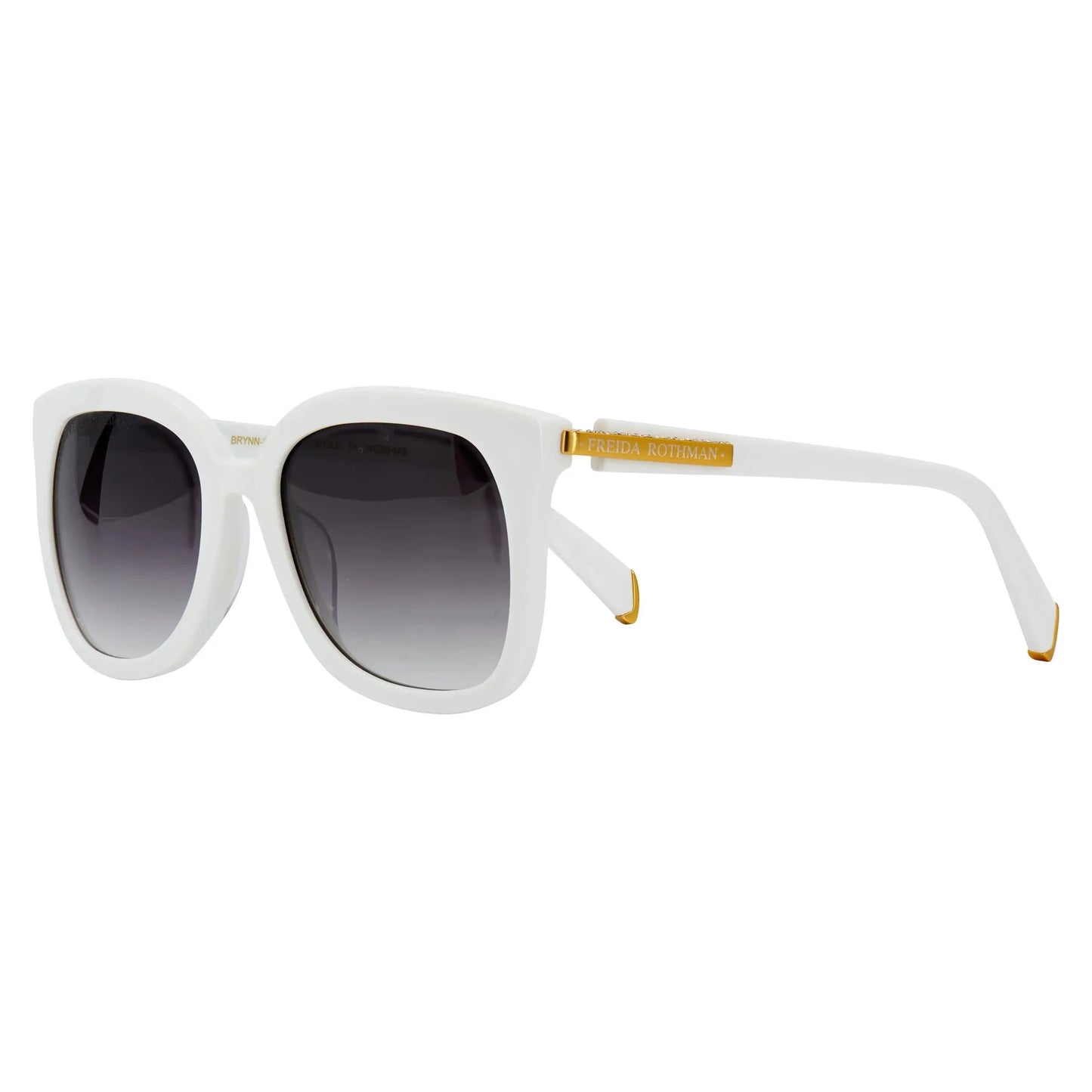 Brynn Butterfly Sunglasses - White
