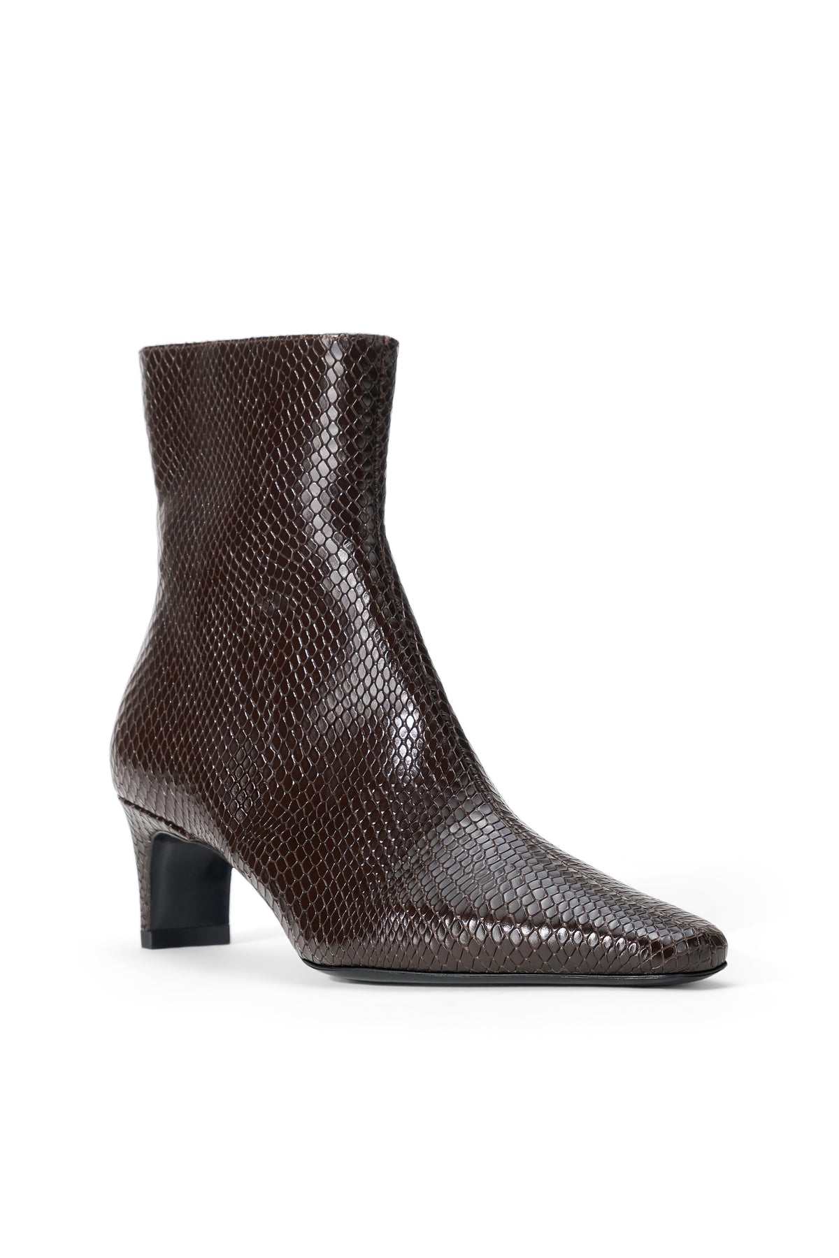 Wally Ankle Boot - Espresso Snake