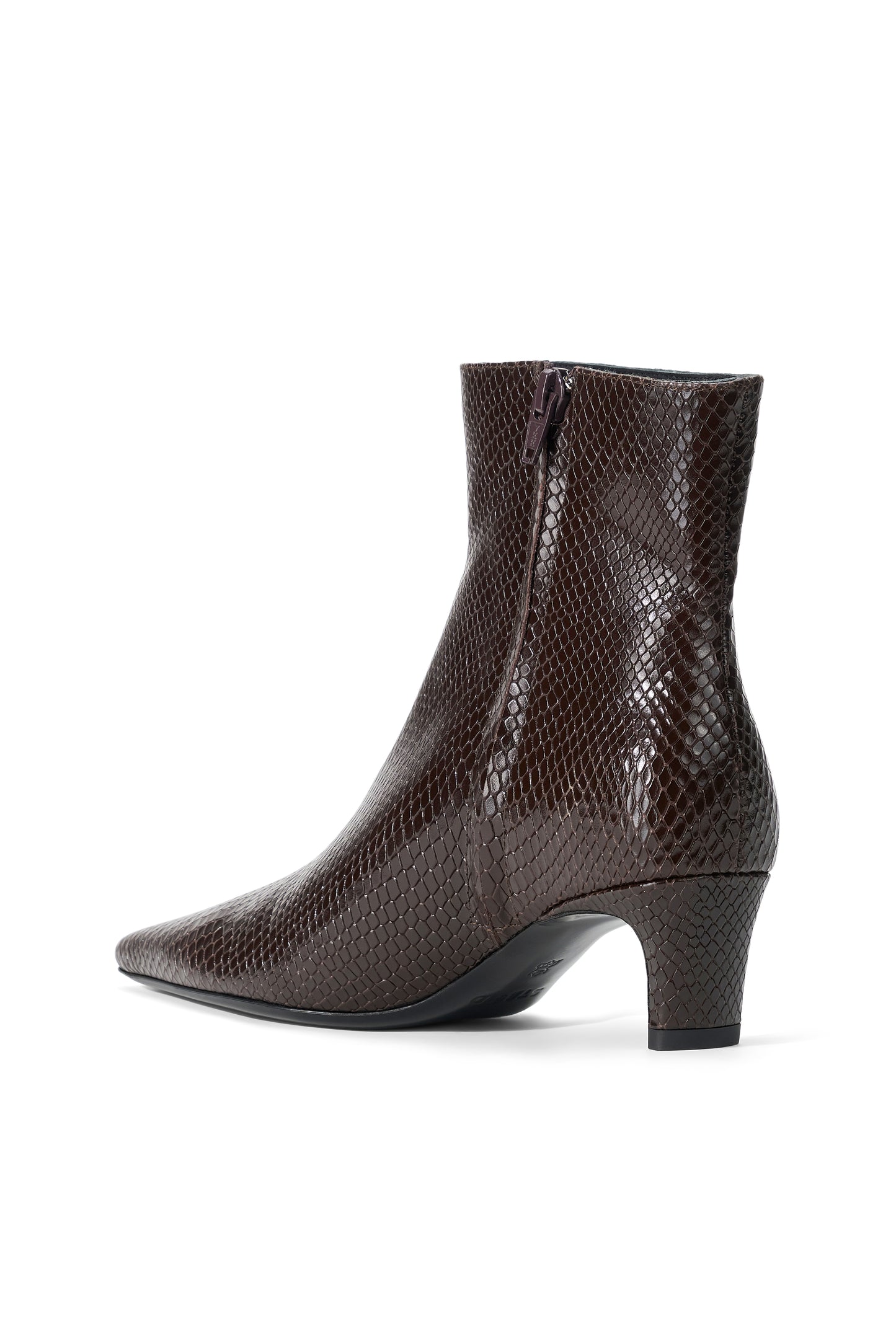 Wally Ankle Boot - Espresso Snake
