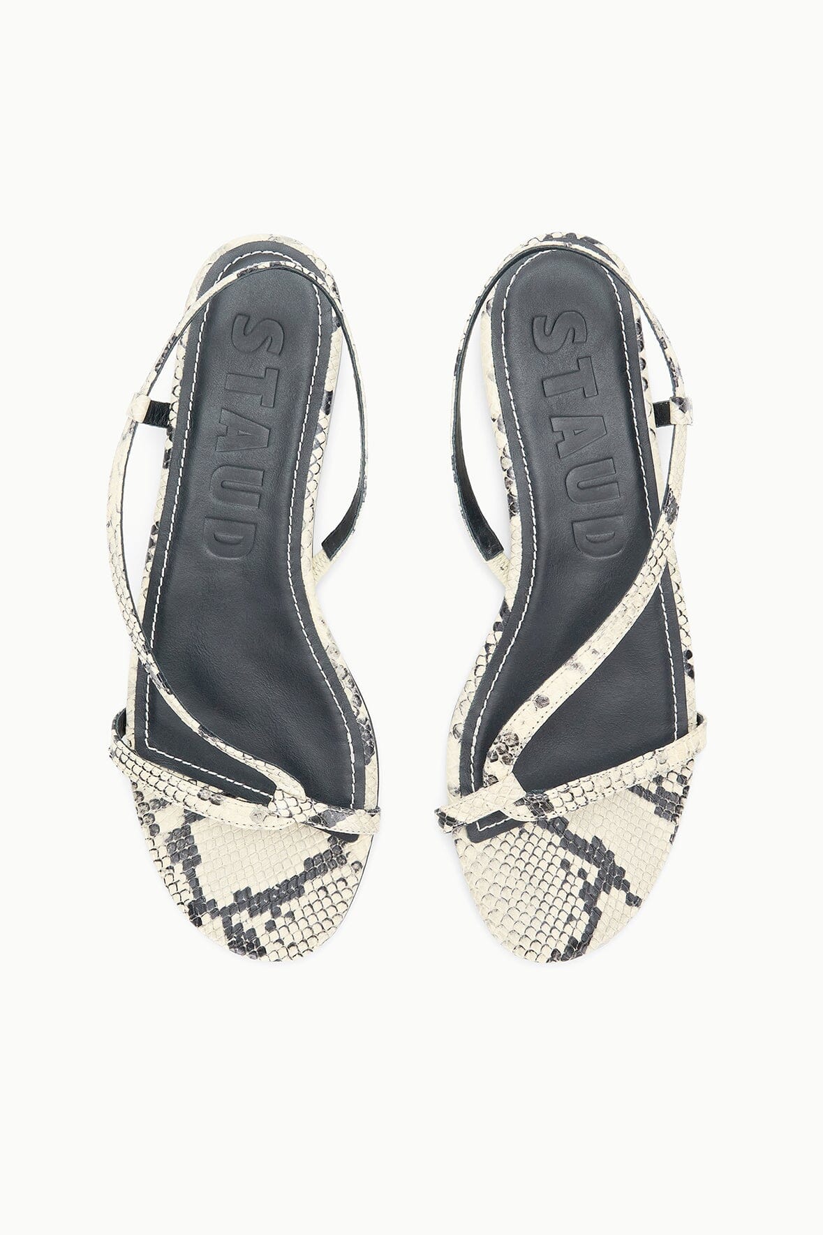 Louden Sandal - White Snake