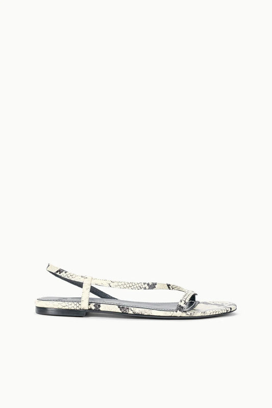 Louden Sandal - White Snake