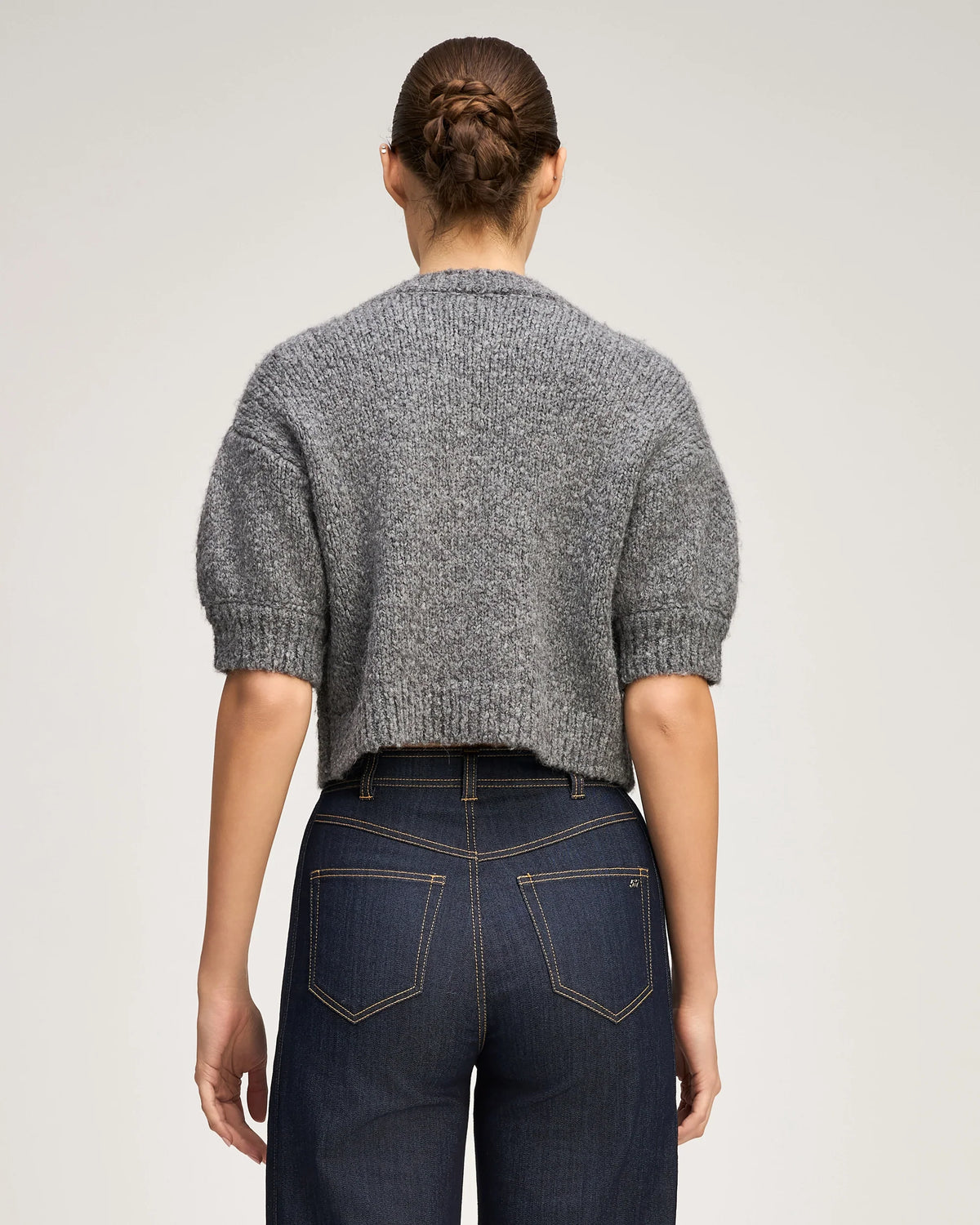 Crystal Ivy Millicent Cardigan - Heather Grey