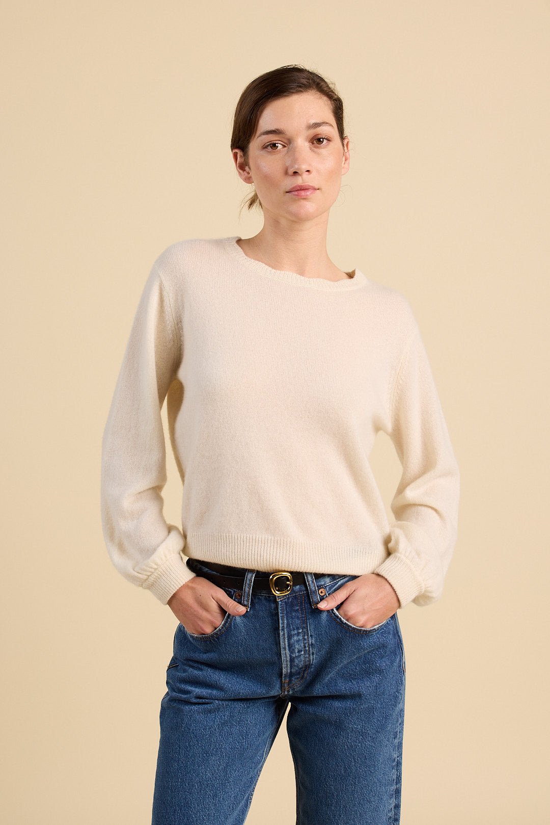 Kate Sweater - Antique White