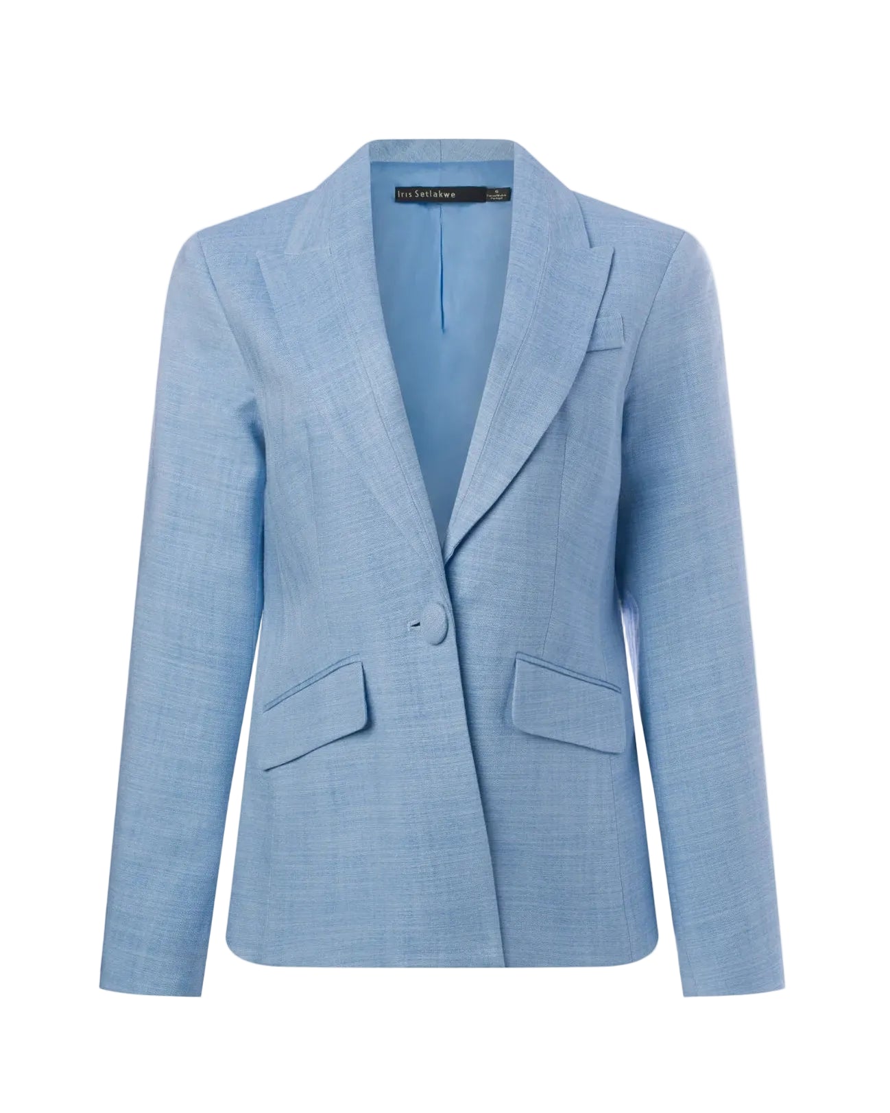 Peak Lapel Jacket - Midnight Blue