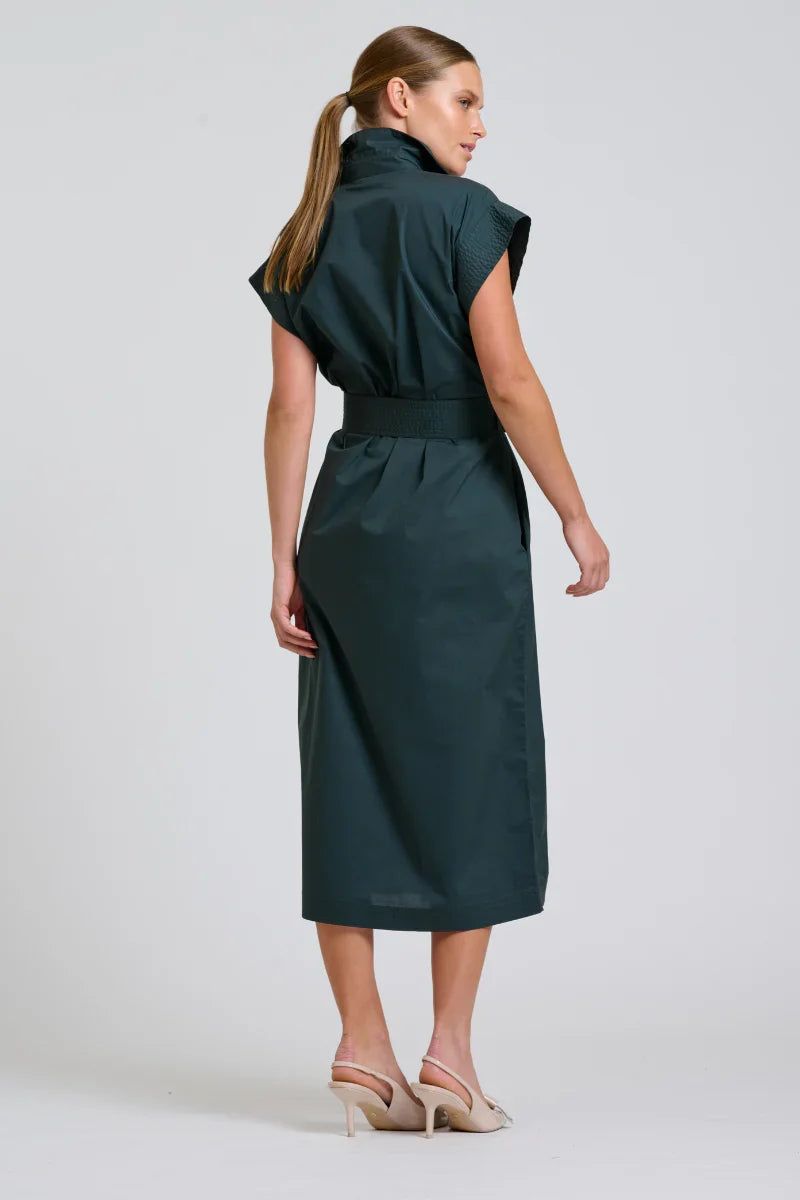 Fifi Shirt Dress - Slate
