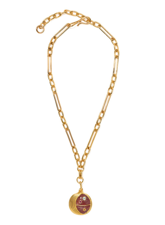 Pomegranate Pendant Necklace