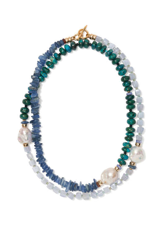 Cabana Necklace - Peacock
