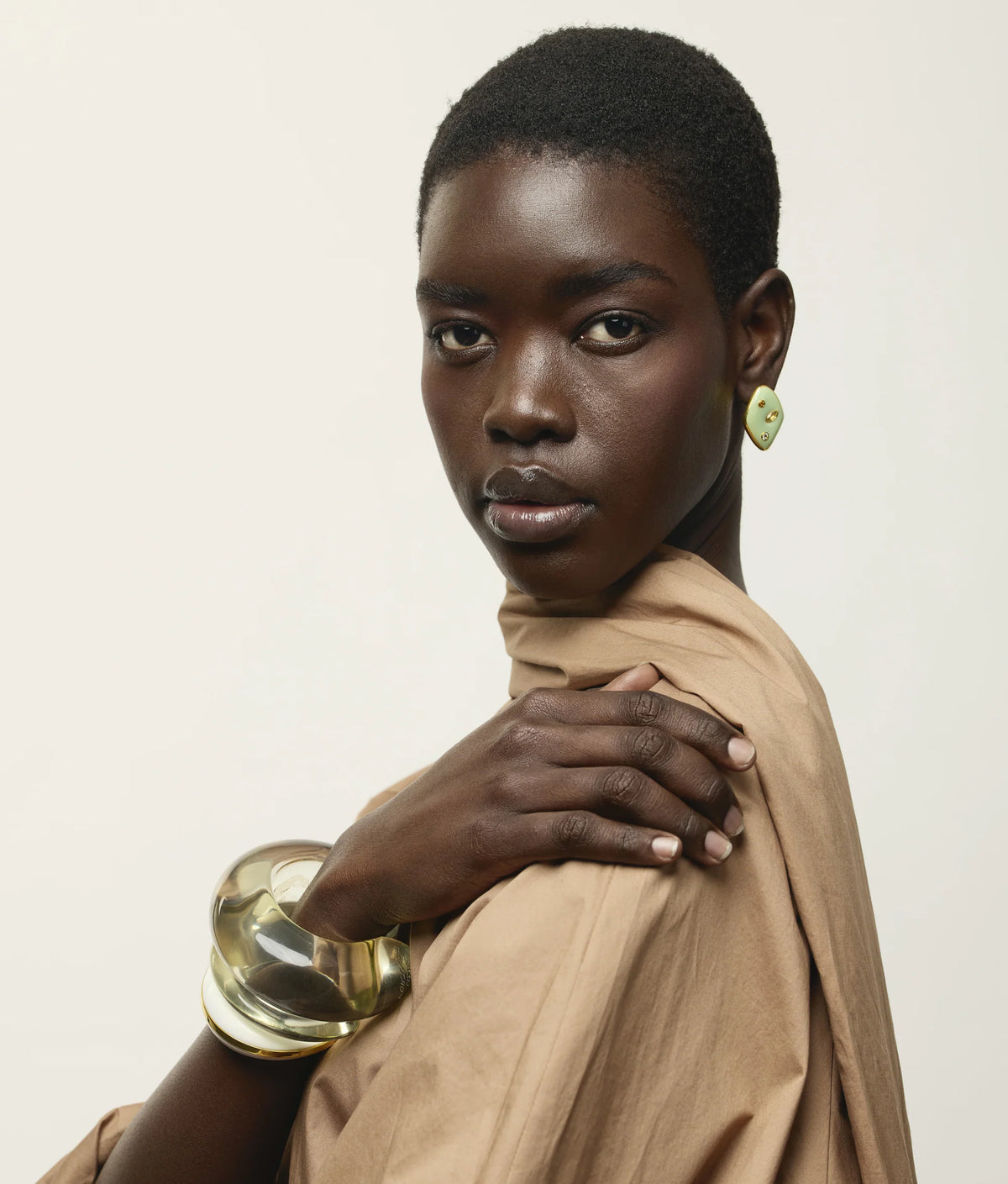 Halo Cuff - Alabaster