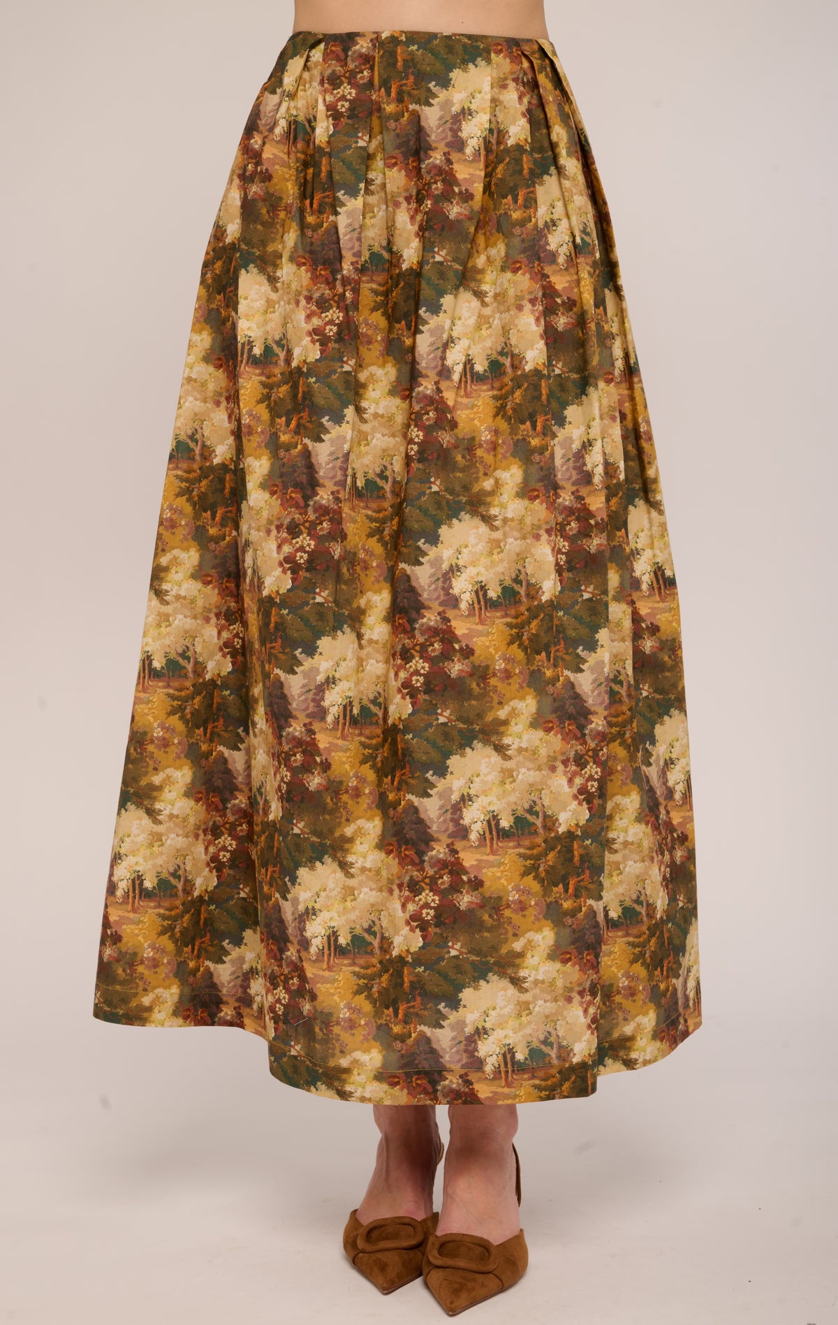 Ridley Skirt - Autumn Arboretum