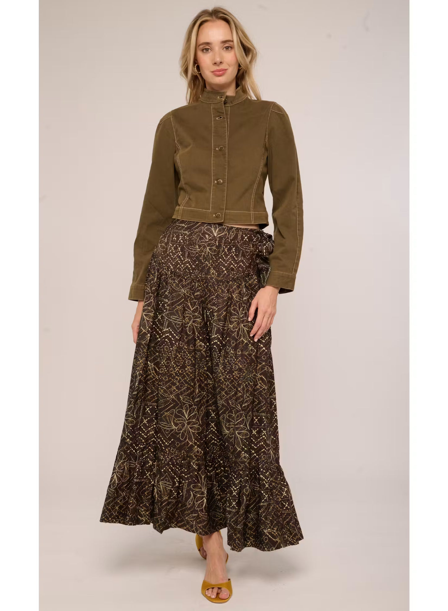 Bonnie Jacket - Ivy Green Denim