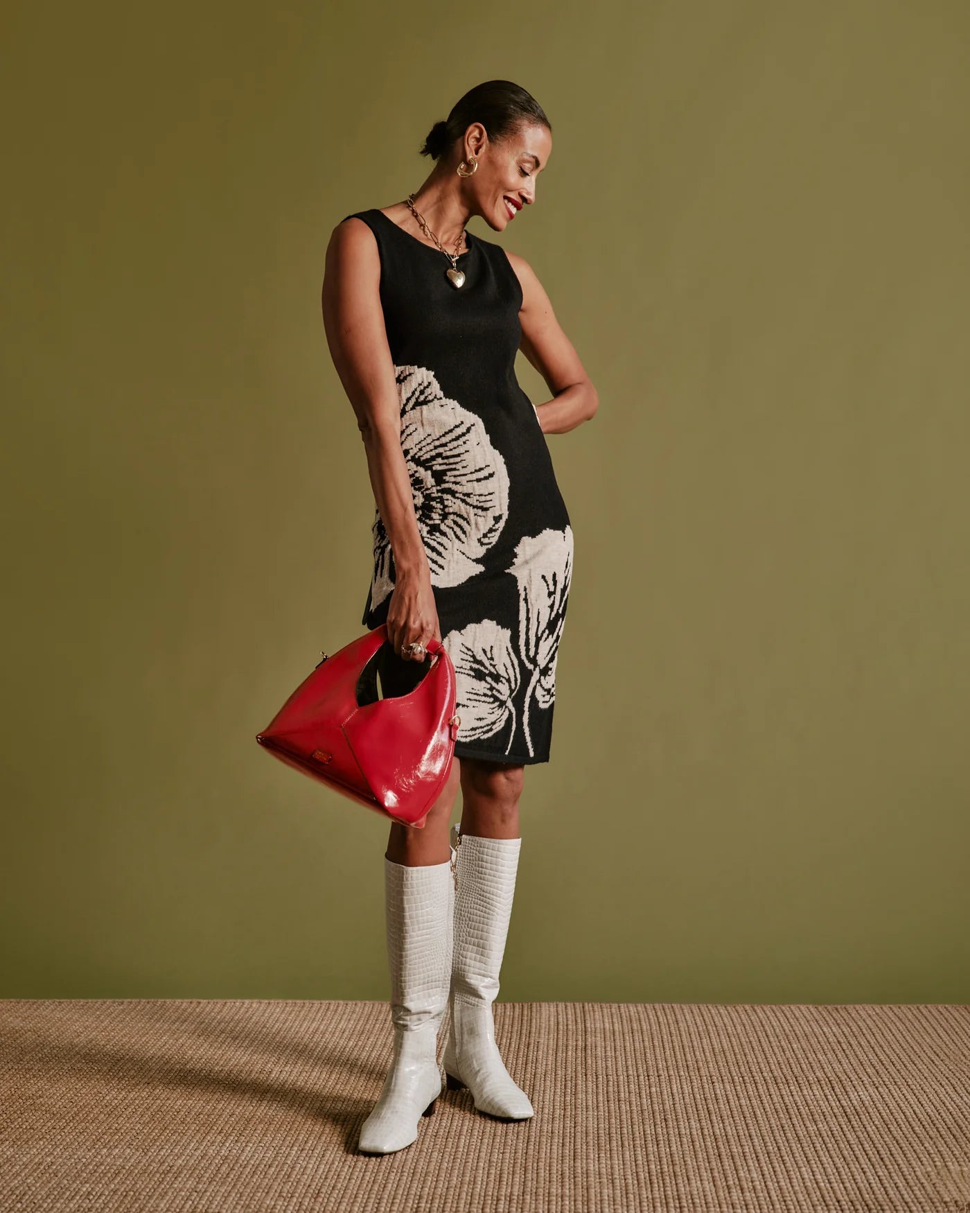 Mackie Leather Boot - Oyster