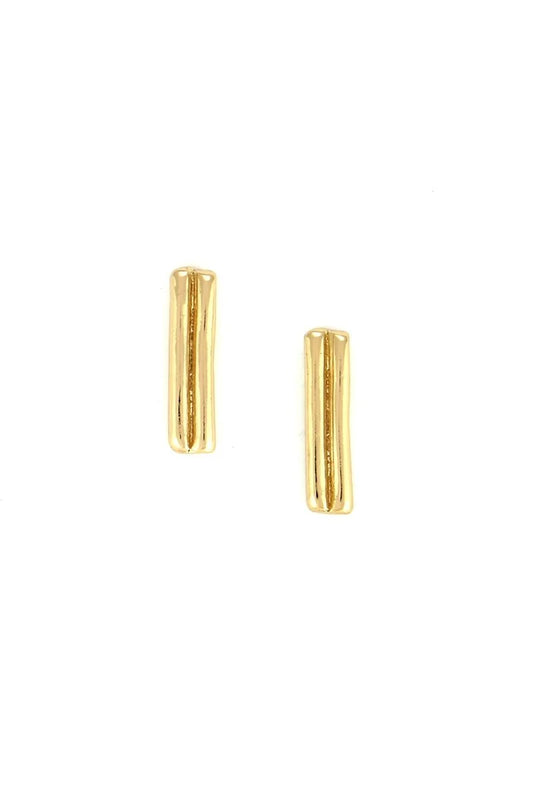 Mini Lane Earrings - Gold