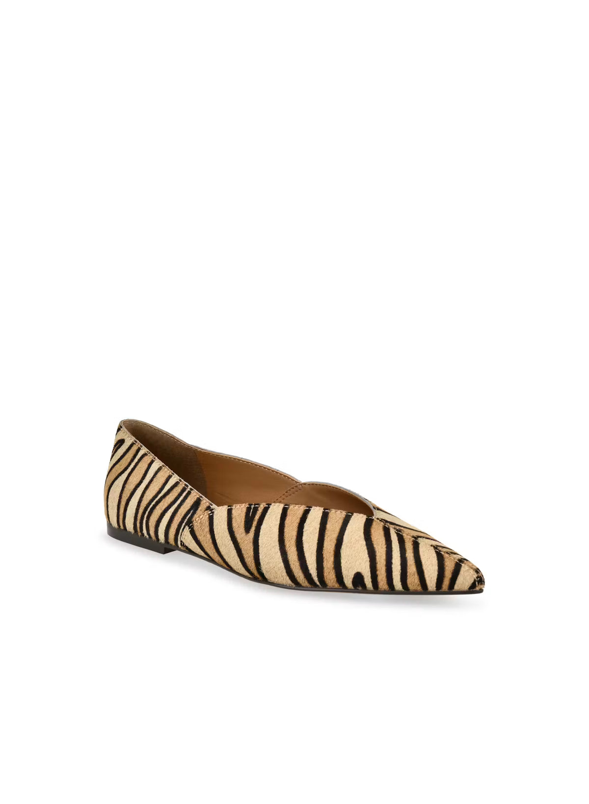 Gema Flat - Tiger Calf Hair