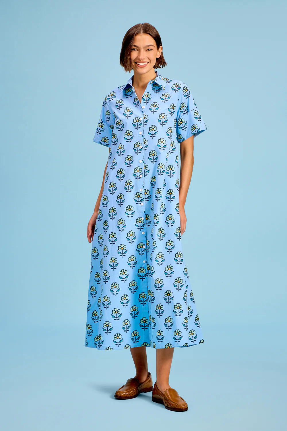 Gibbons Dress - Orchid Sprigs
