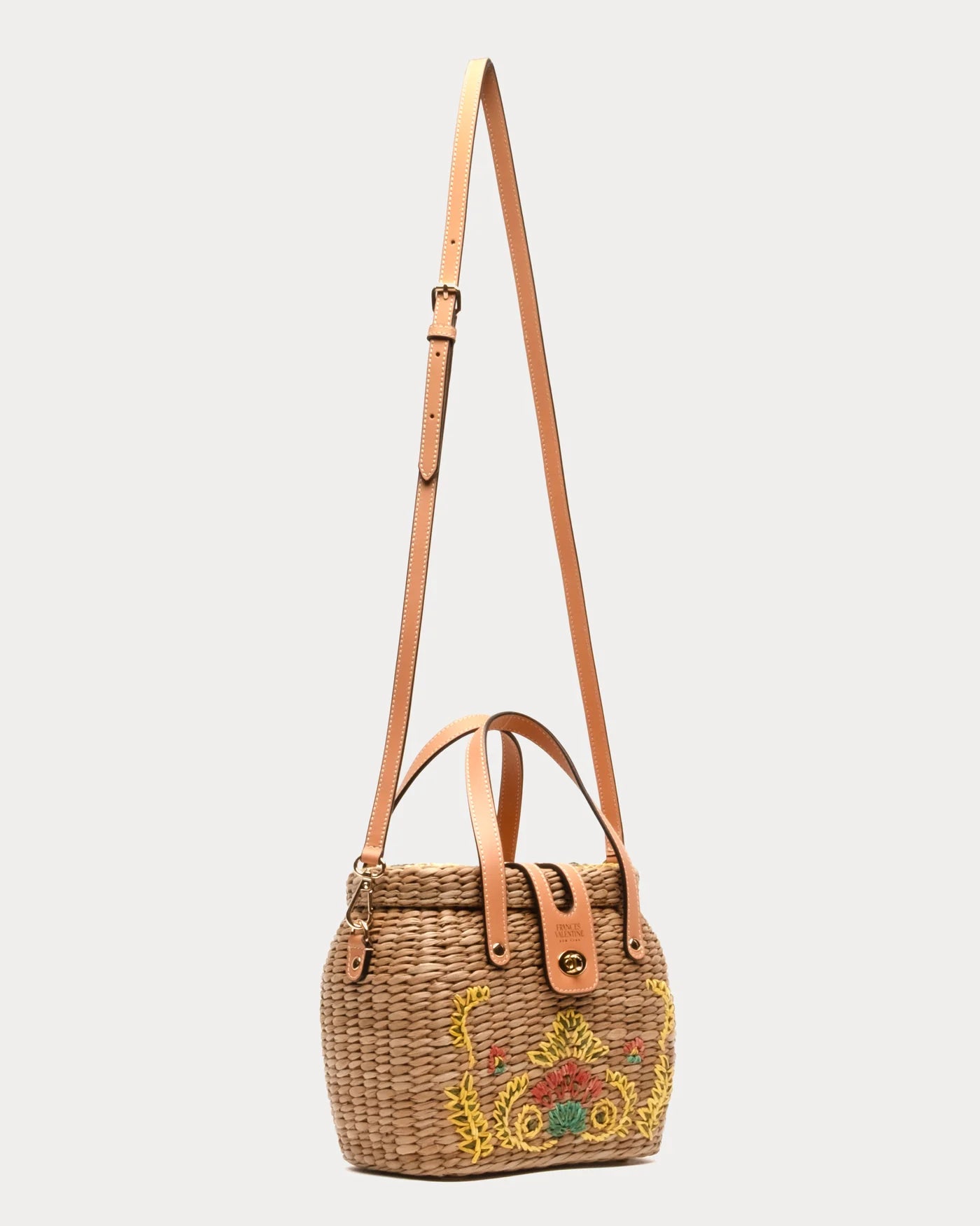 Harriet Bag Canopy Embroidery - Natural/Multi