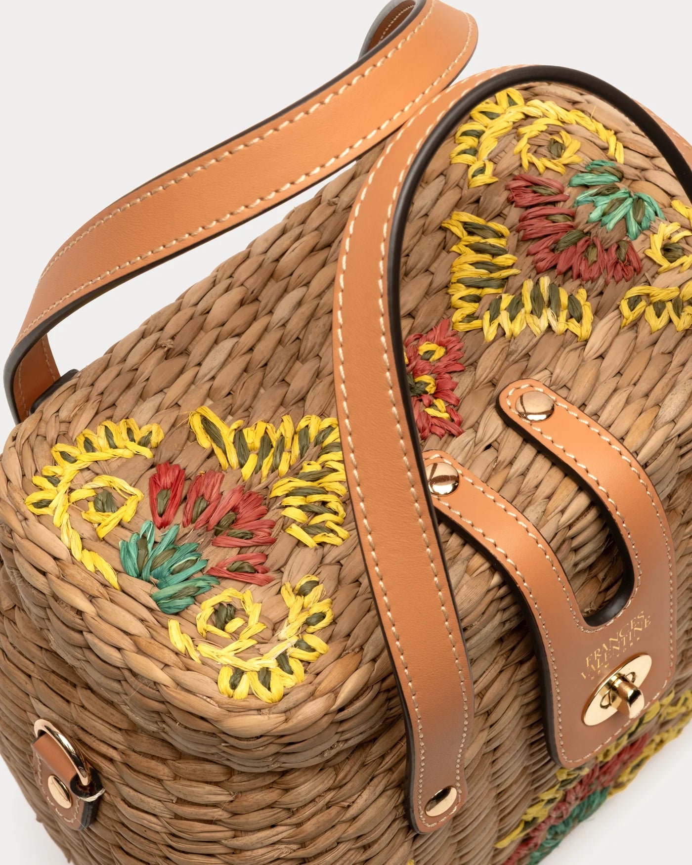 Harriet Bag Canopy Embroidery - Natural/Multi