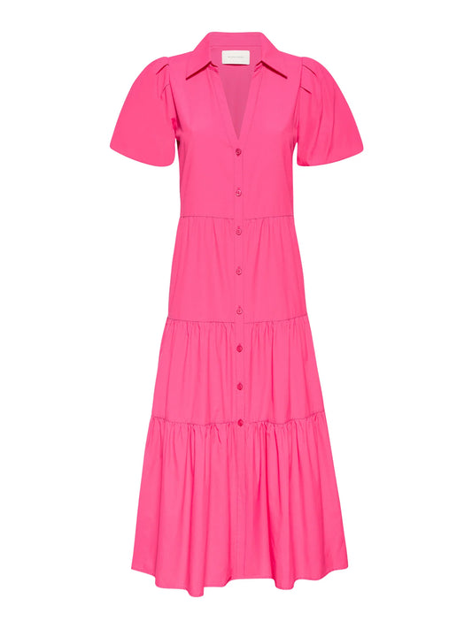 The Havana Dress - Hot Pink