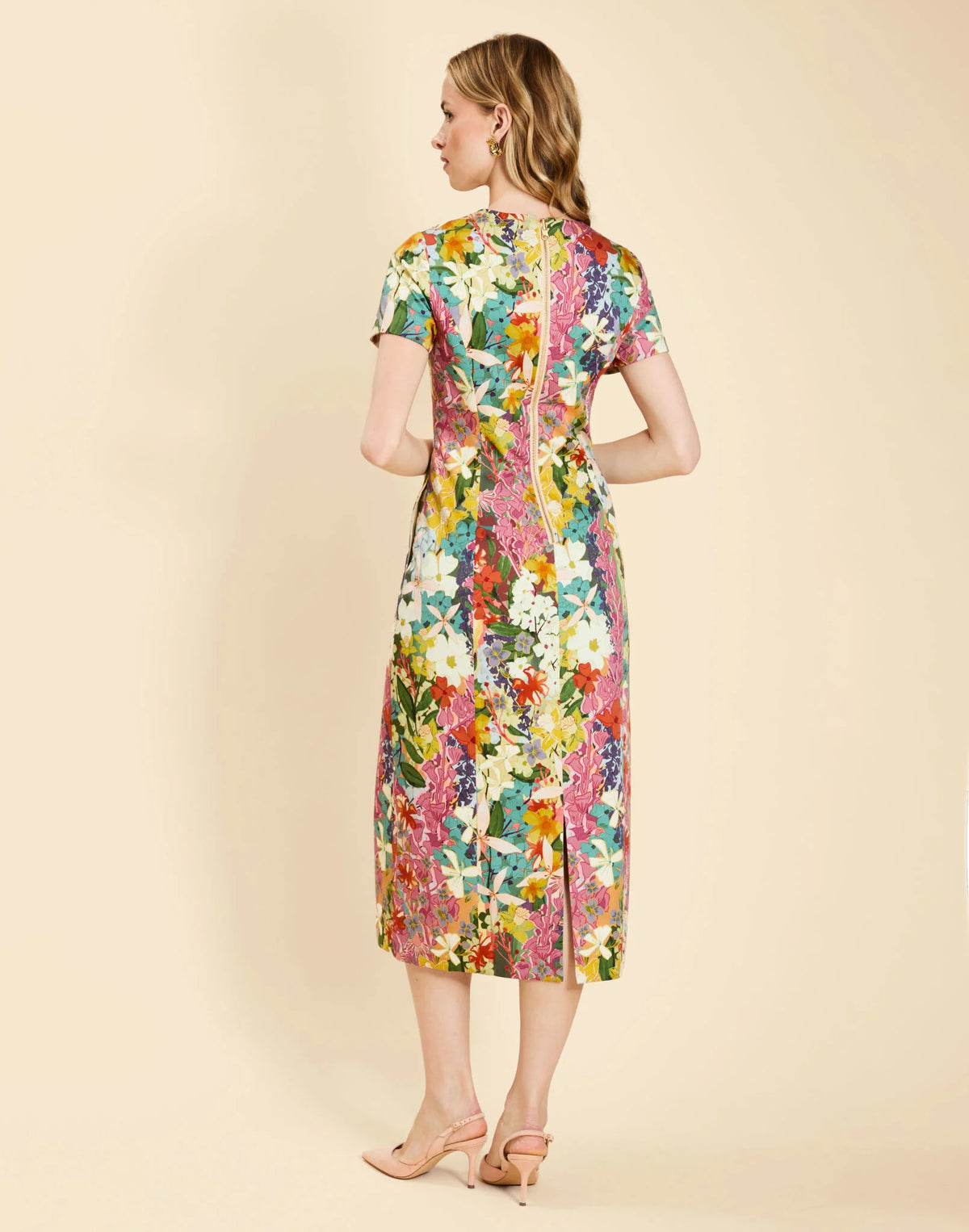 Hampton Convertible Midi Dress - Midnight Meadows