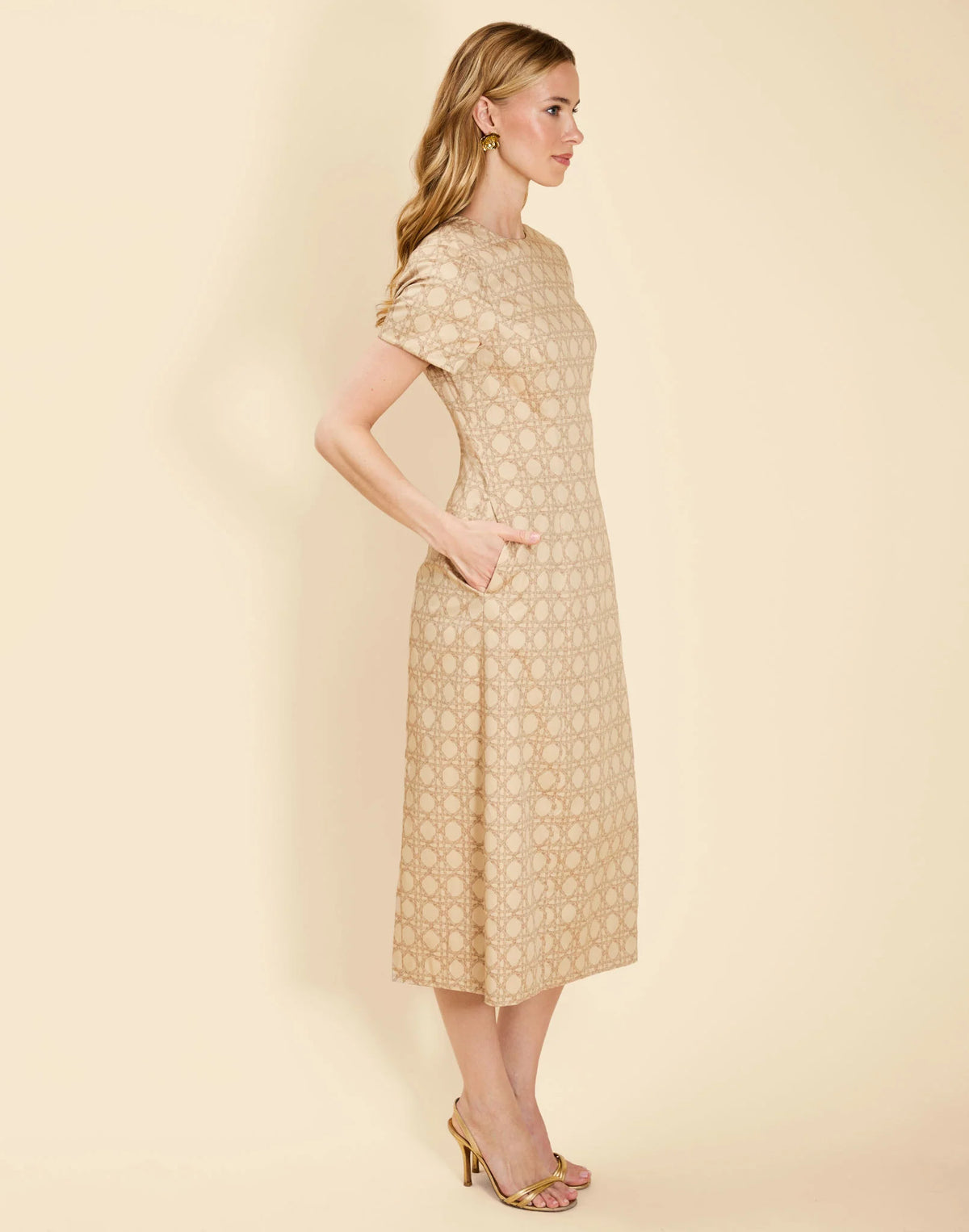 Hampton Convertible Midi Dress - Midnight Meadows