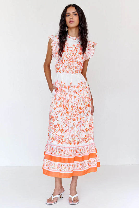 Hannah Dress - Tidepool Blush