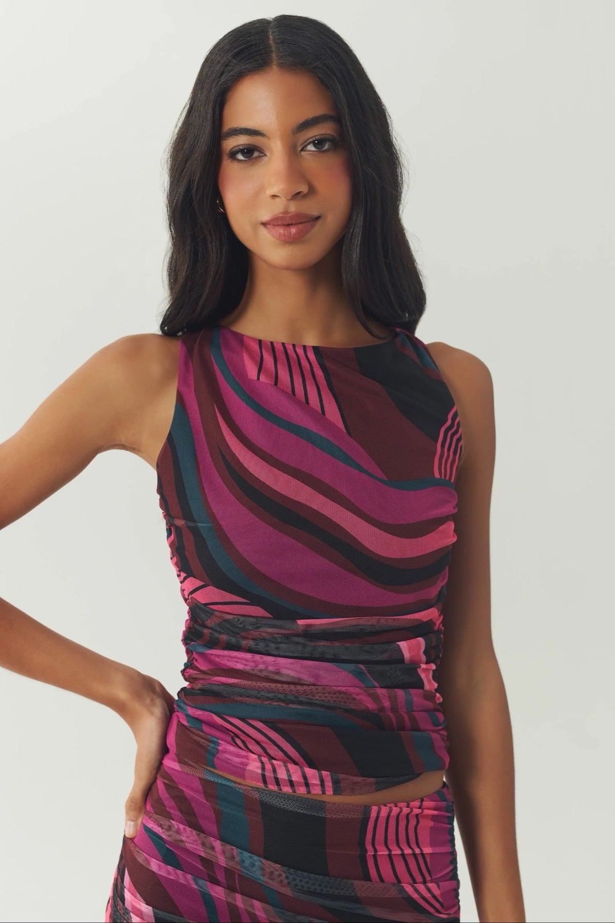 Savy Top - Pink/Multi