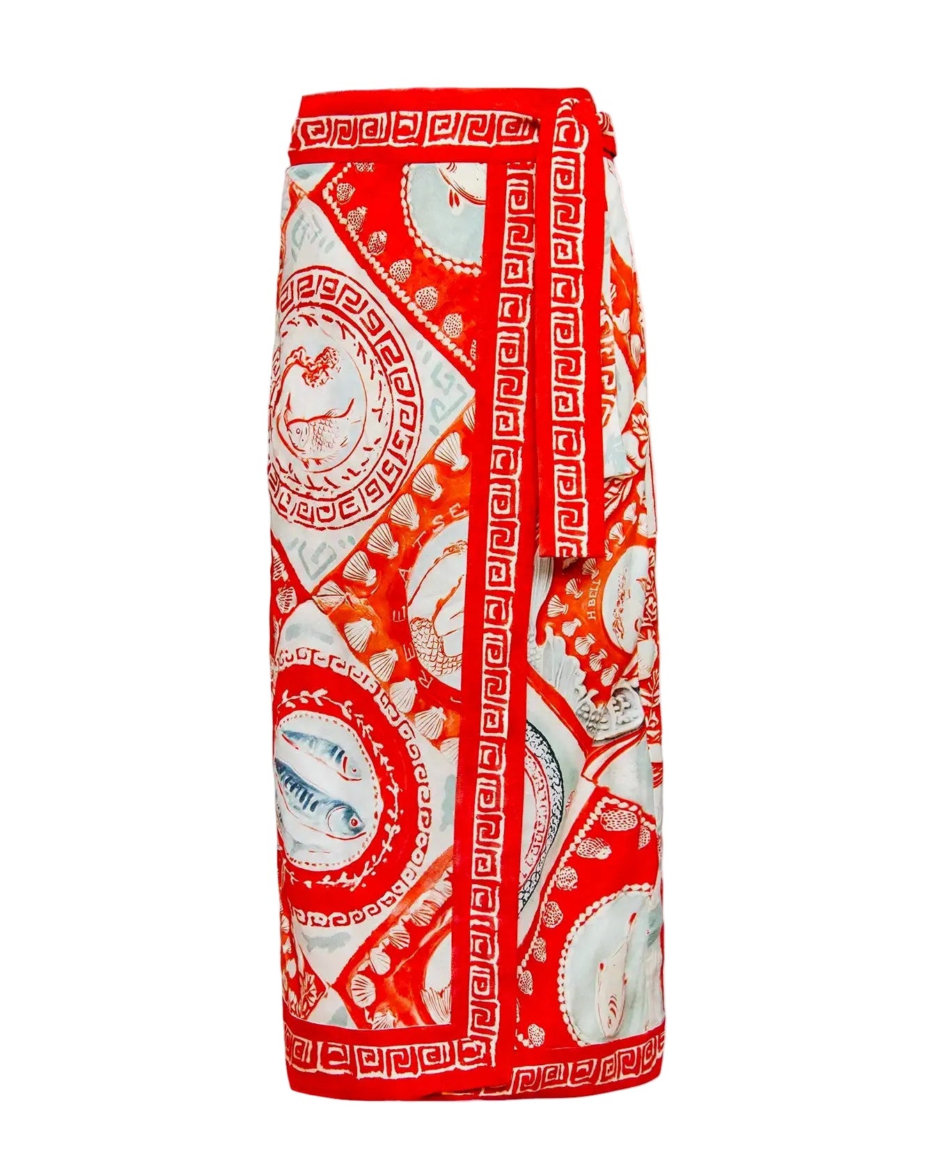 Paloma Wrap Skirt - Lost At Sea