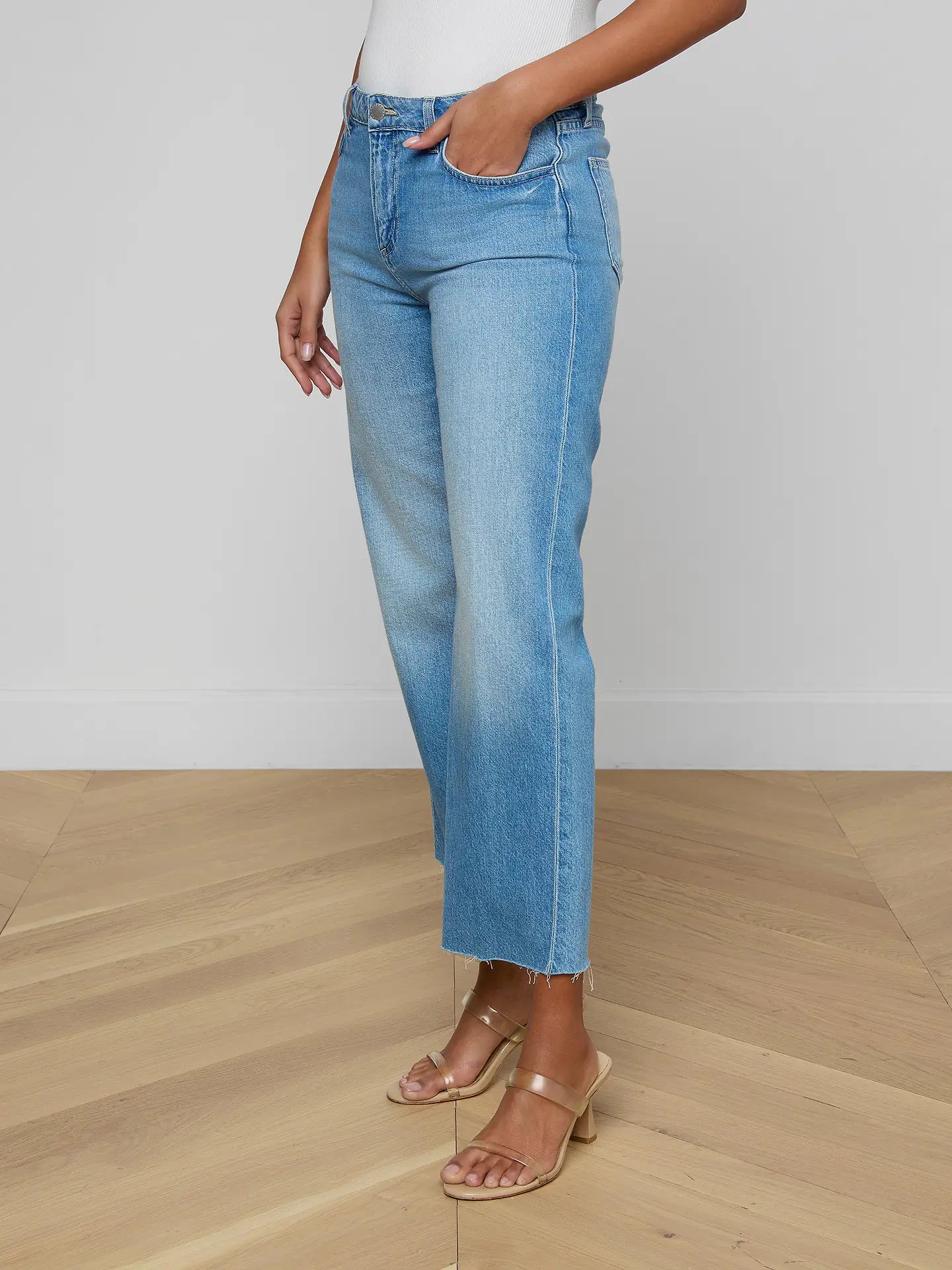 Wanda High Rise Wide Leg Crop - Anaheim