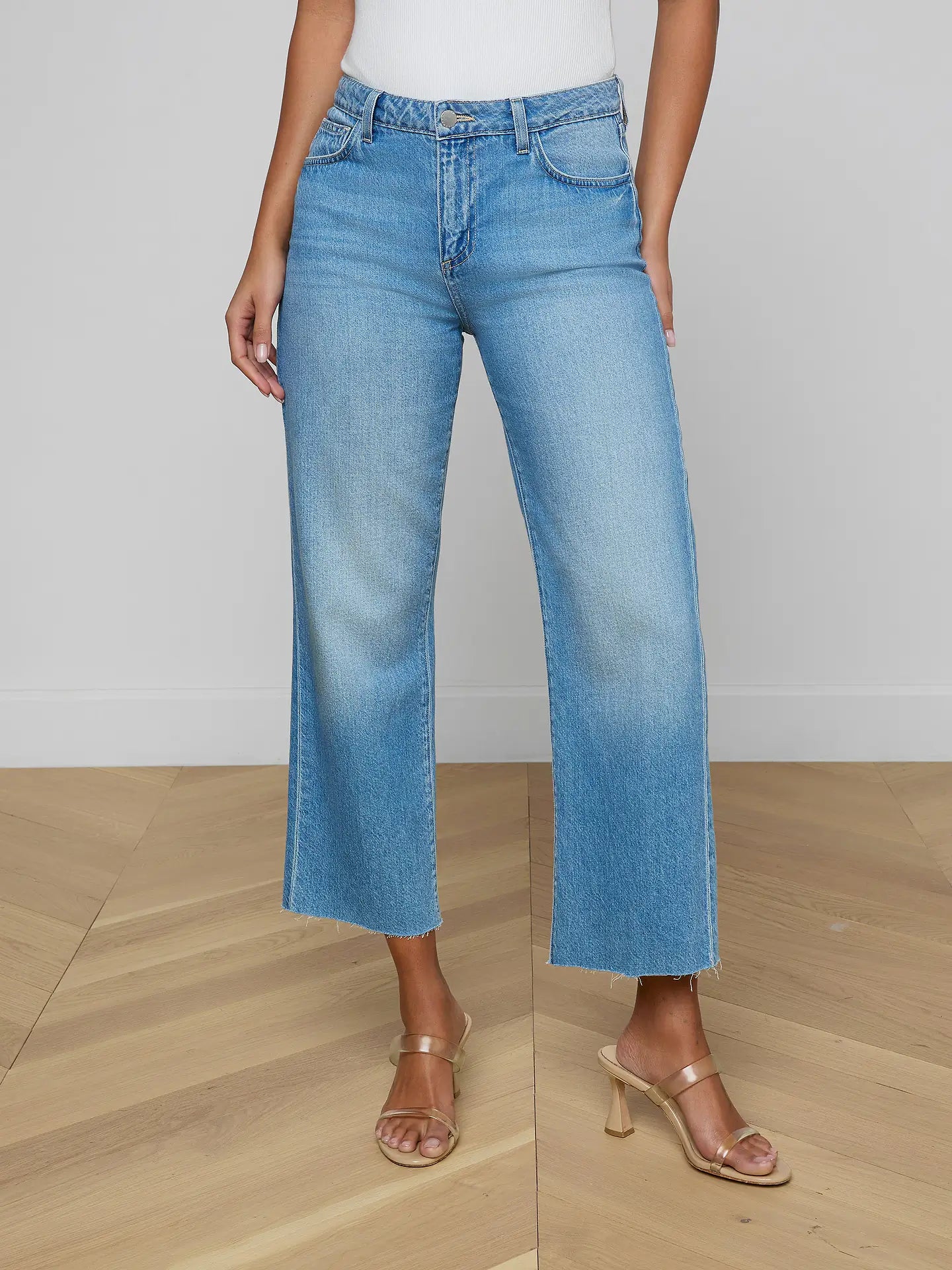 Wanda High Rise Wide Leg Crop - Anaheim