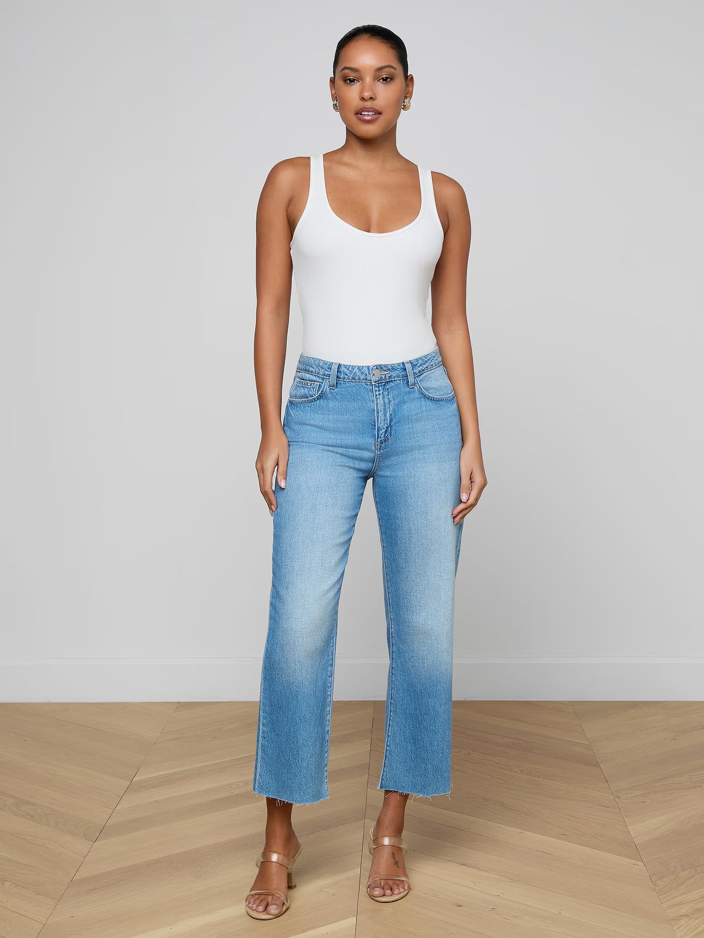 Wanda High Rise Wide Leg Crop - Anaheim
