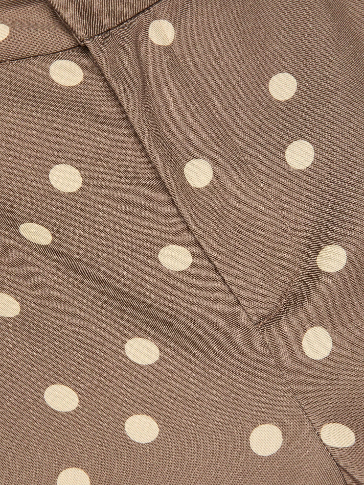 Livvy Straight Leg Trouser - Polka Dot