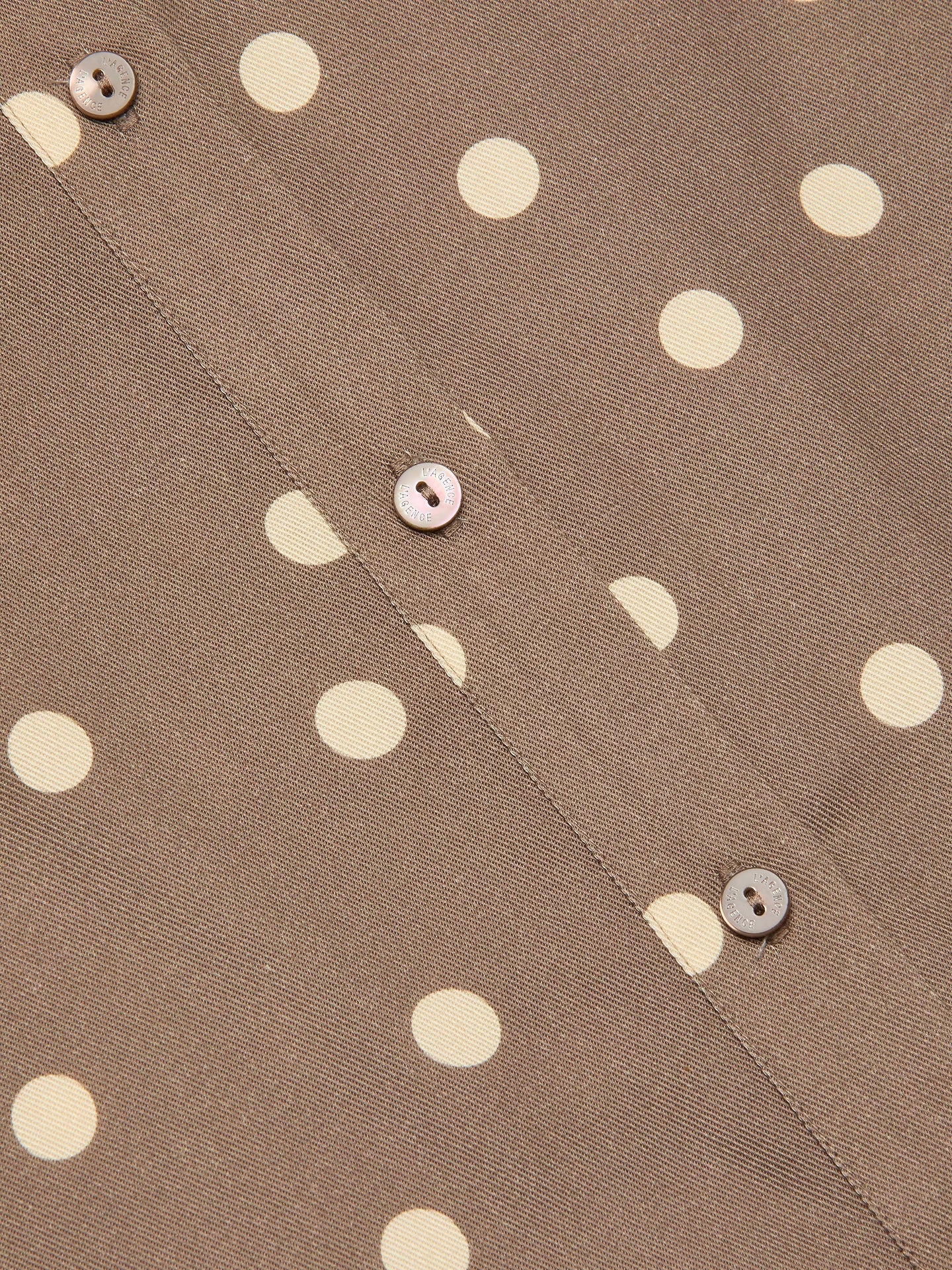Ellery Longsleeve Blouse - Polka Dot