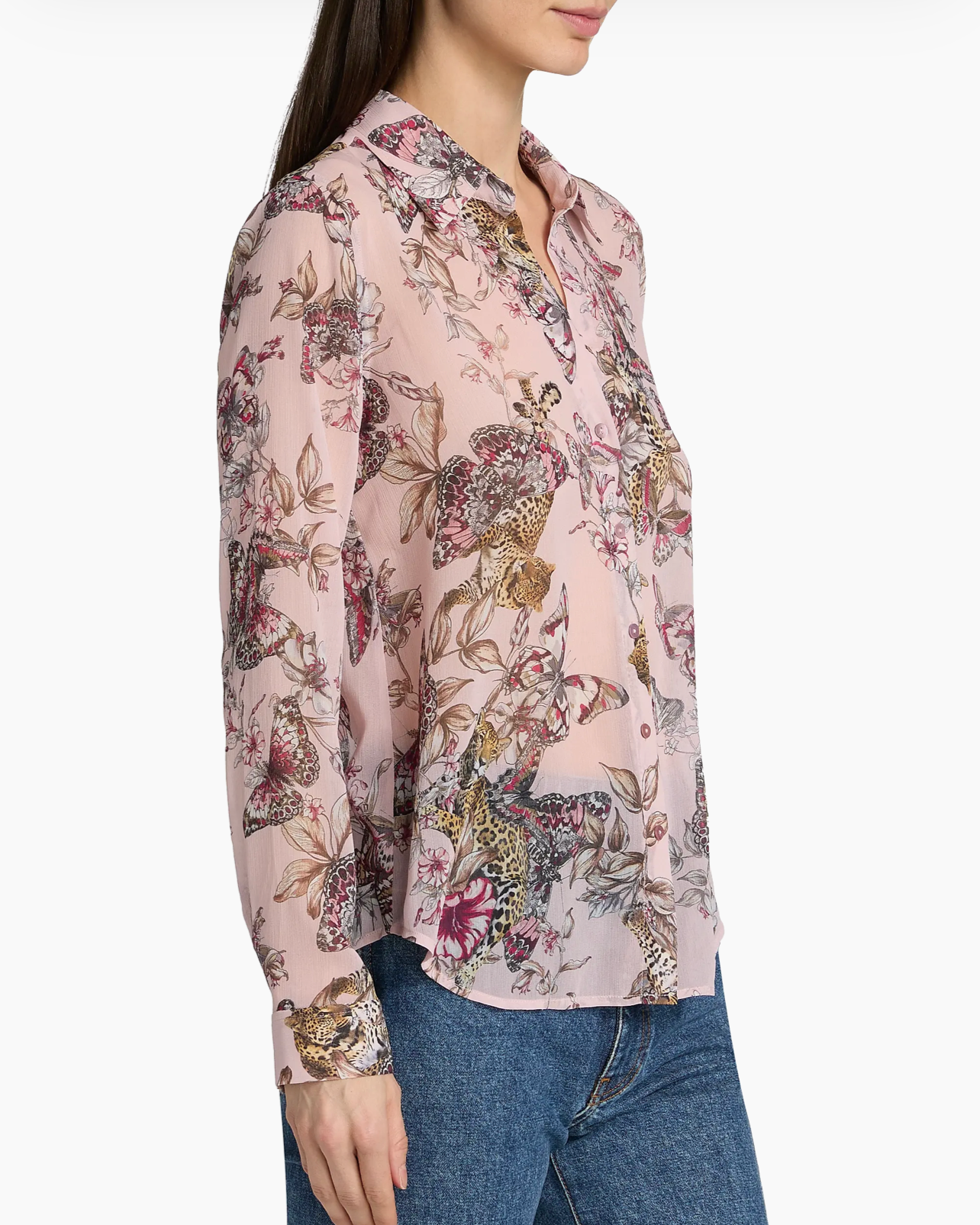 Laurent Blouse - Butterfly Jungle