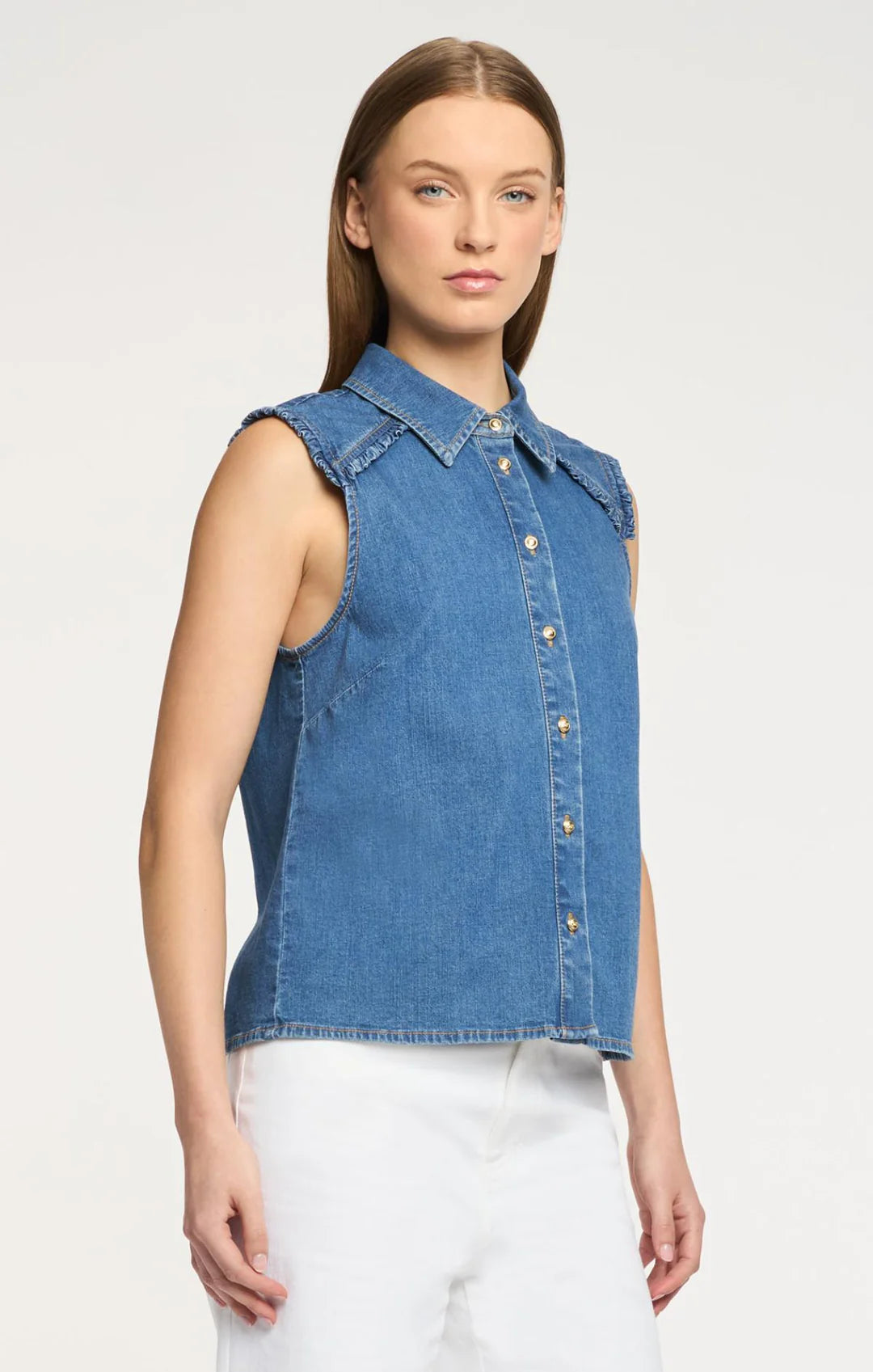 Florance Top - Light Wash