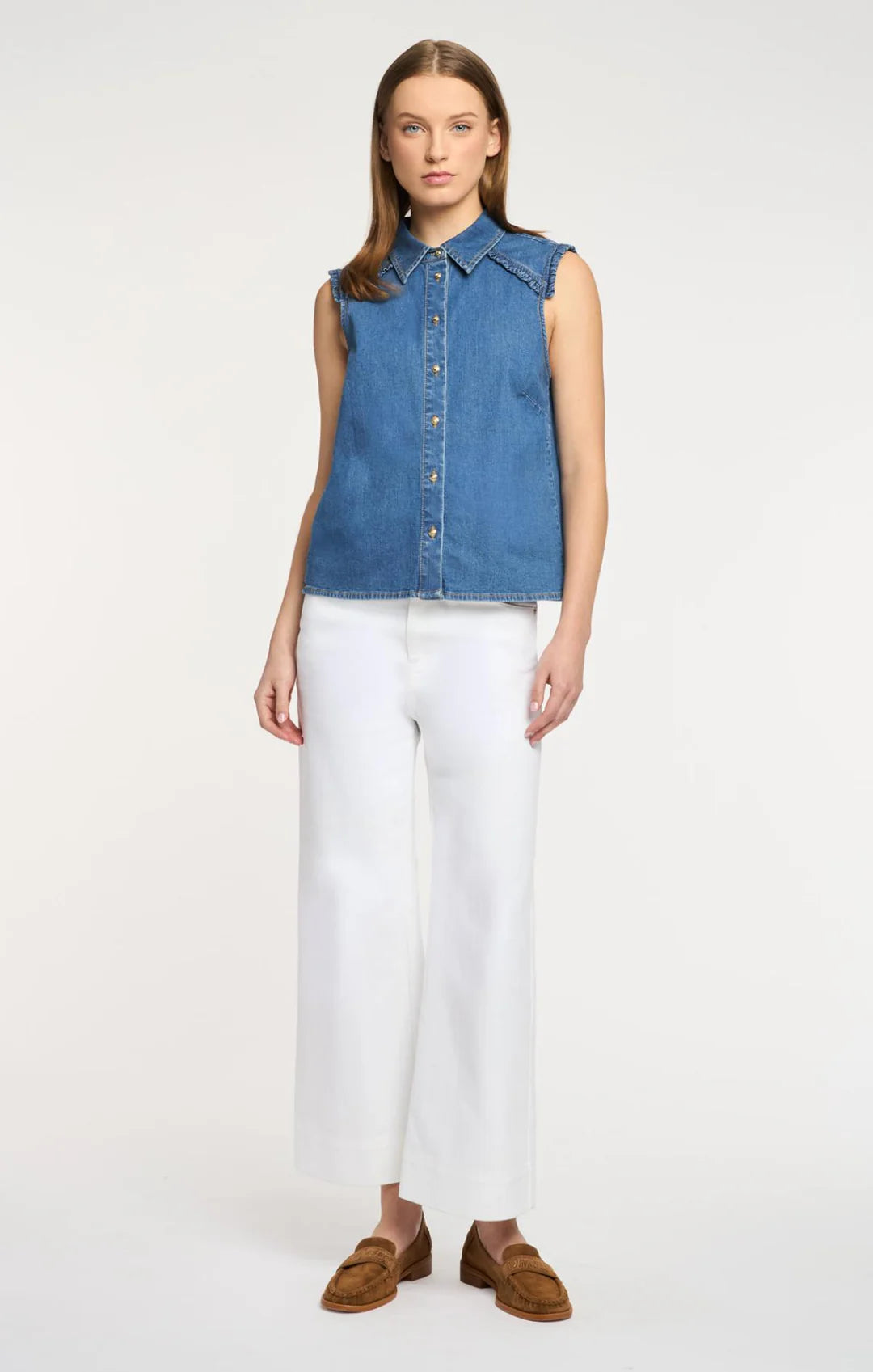 Florance Top - Light Wash