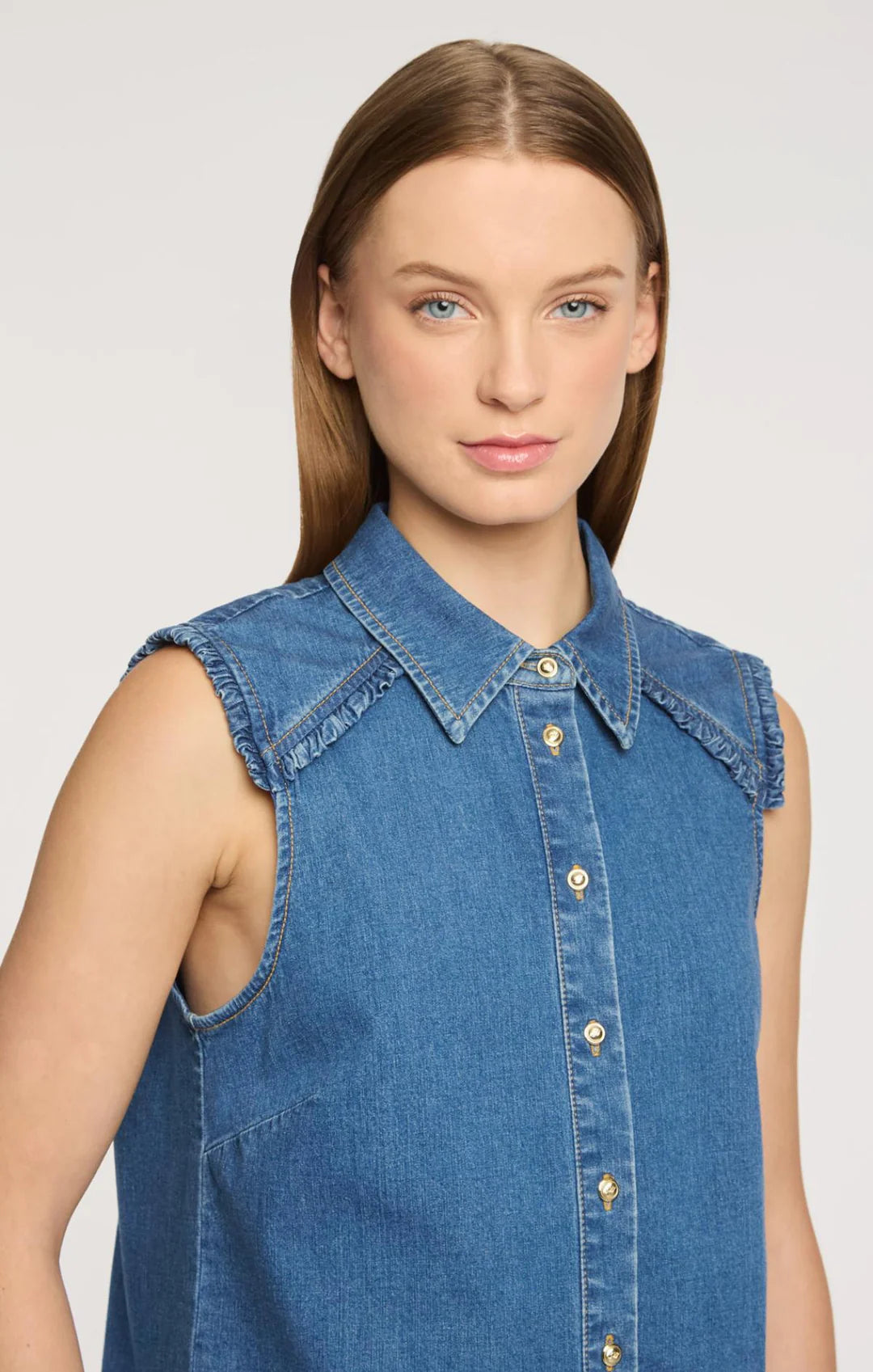 Florance Top - Light Wash
