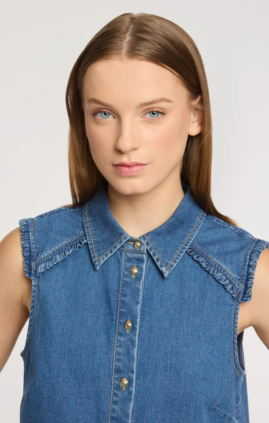 Florance Top - Light Wash