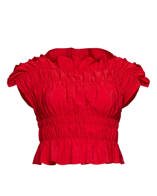 Evalina Top - Goji Berry