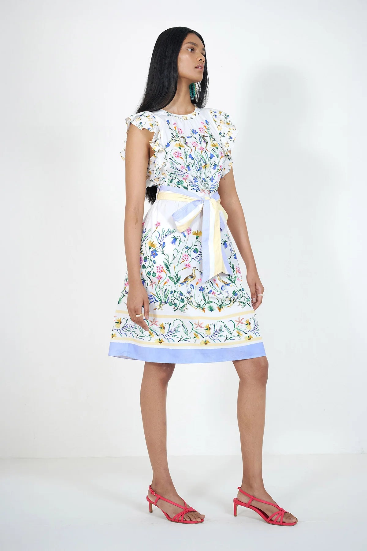Bulbul Dress - Tidepool Grotto